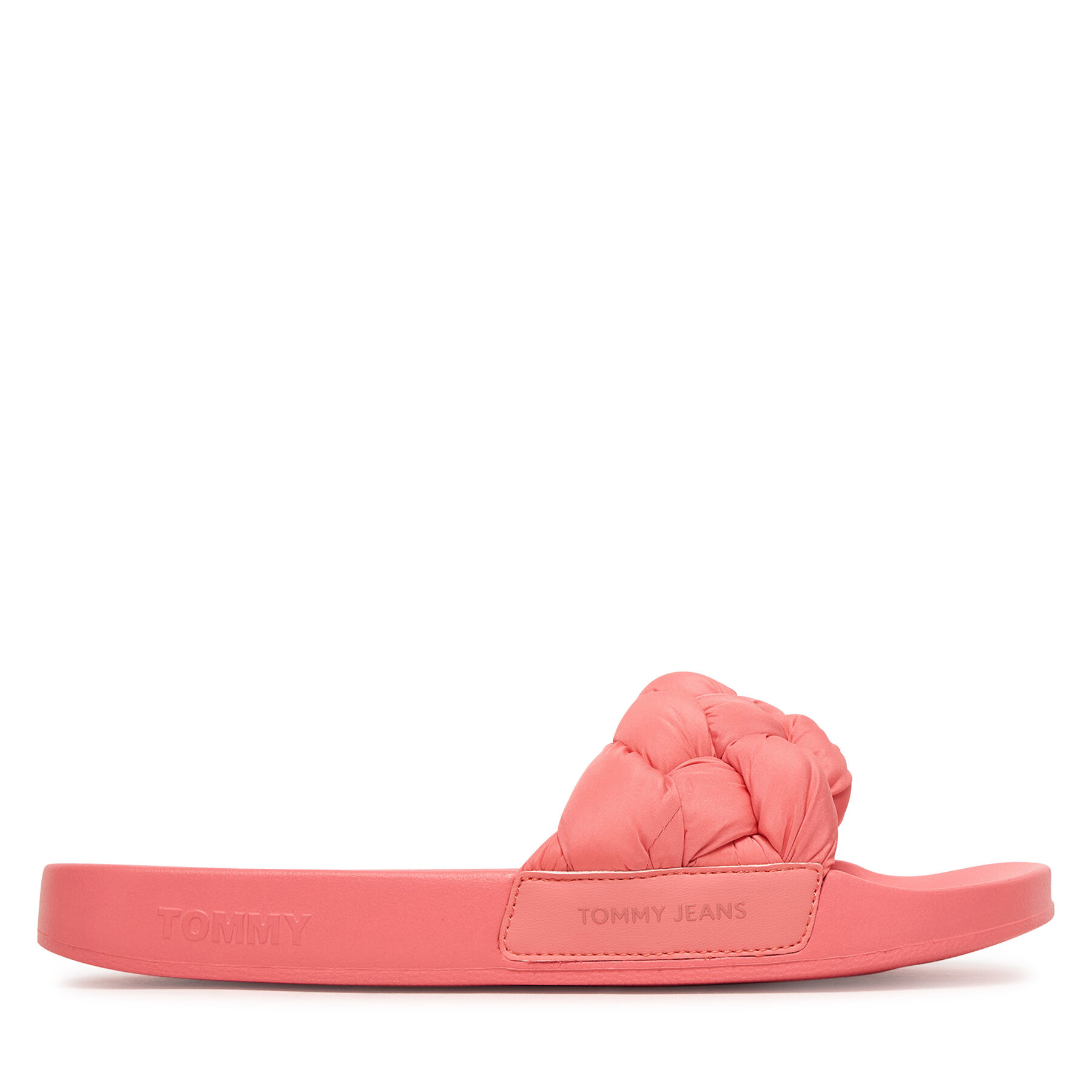 Παντόφλες Tommy Jeans Tjw Braided Slides EN0EN02975 Ροζ