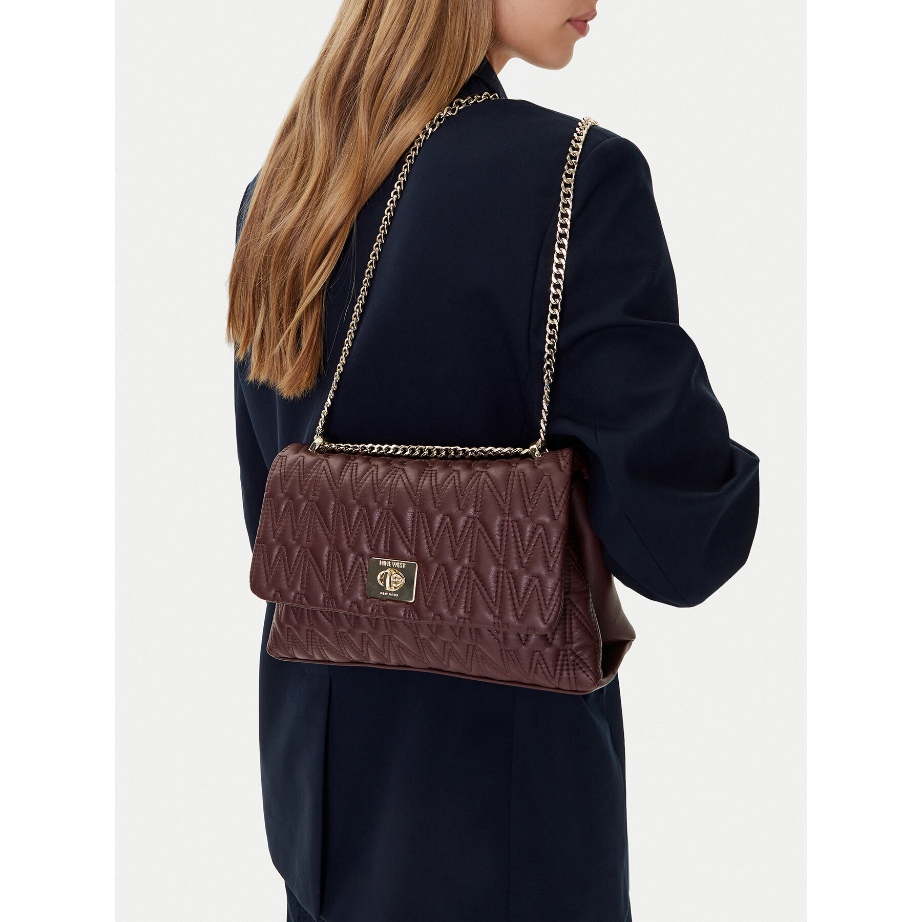 Borsetta Nine West CEO-MILA-S23788-4 Bordeaux