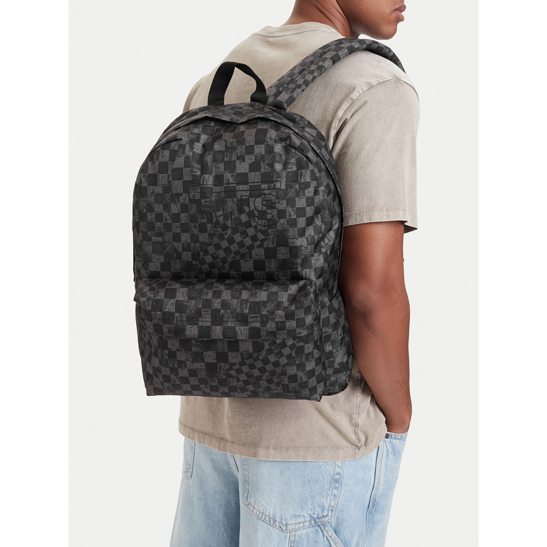 Rucsac Vans C-OLD SKOOL FLYING V VN00103AKOU1 Gri închis