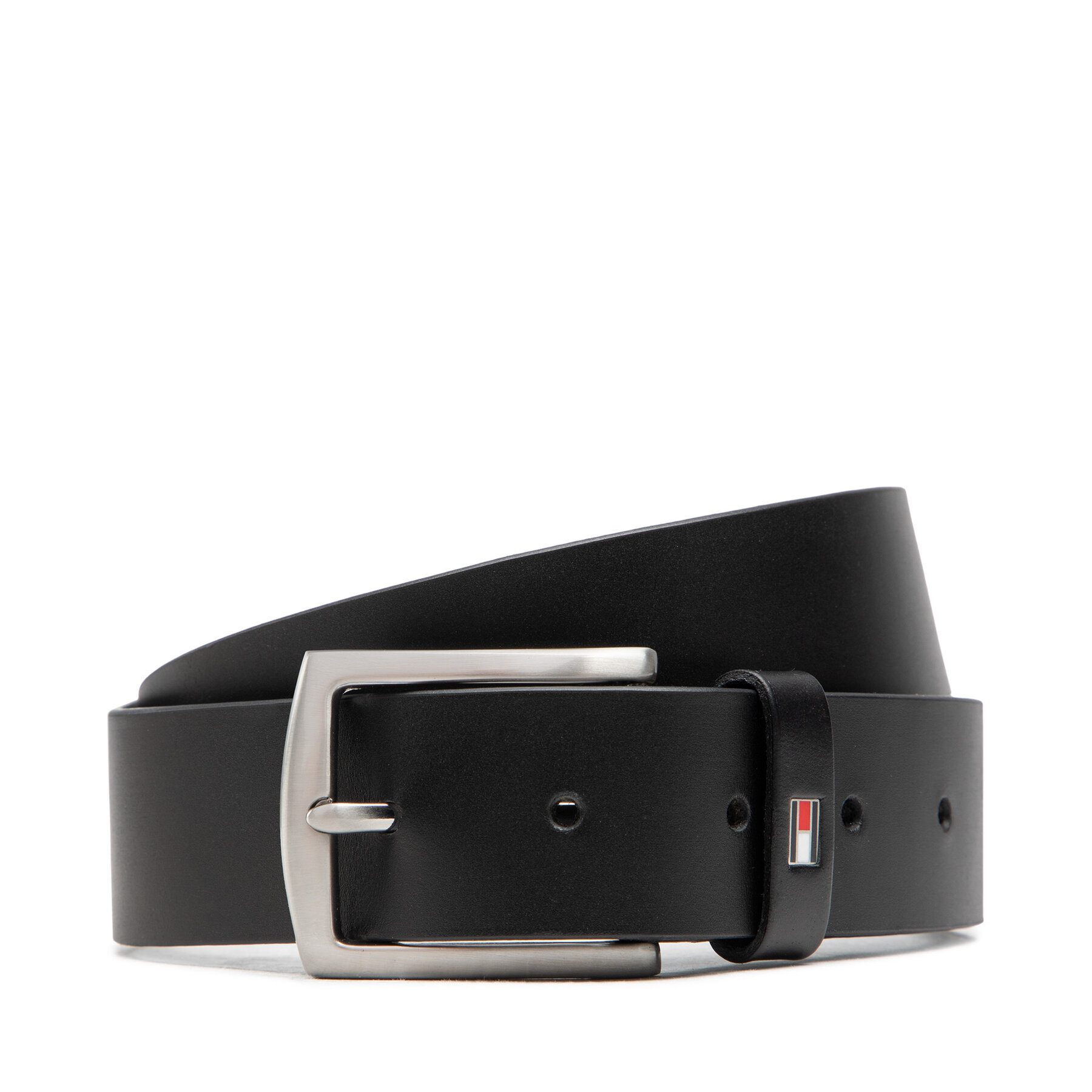 Cintura da uomo Tommy Hilfiger New Denton 3.5 Belt AM0AM08360 Nero