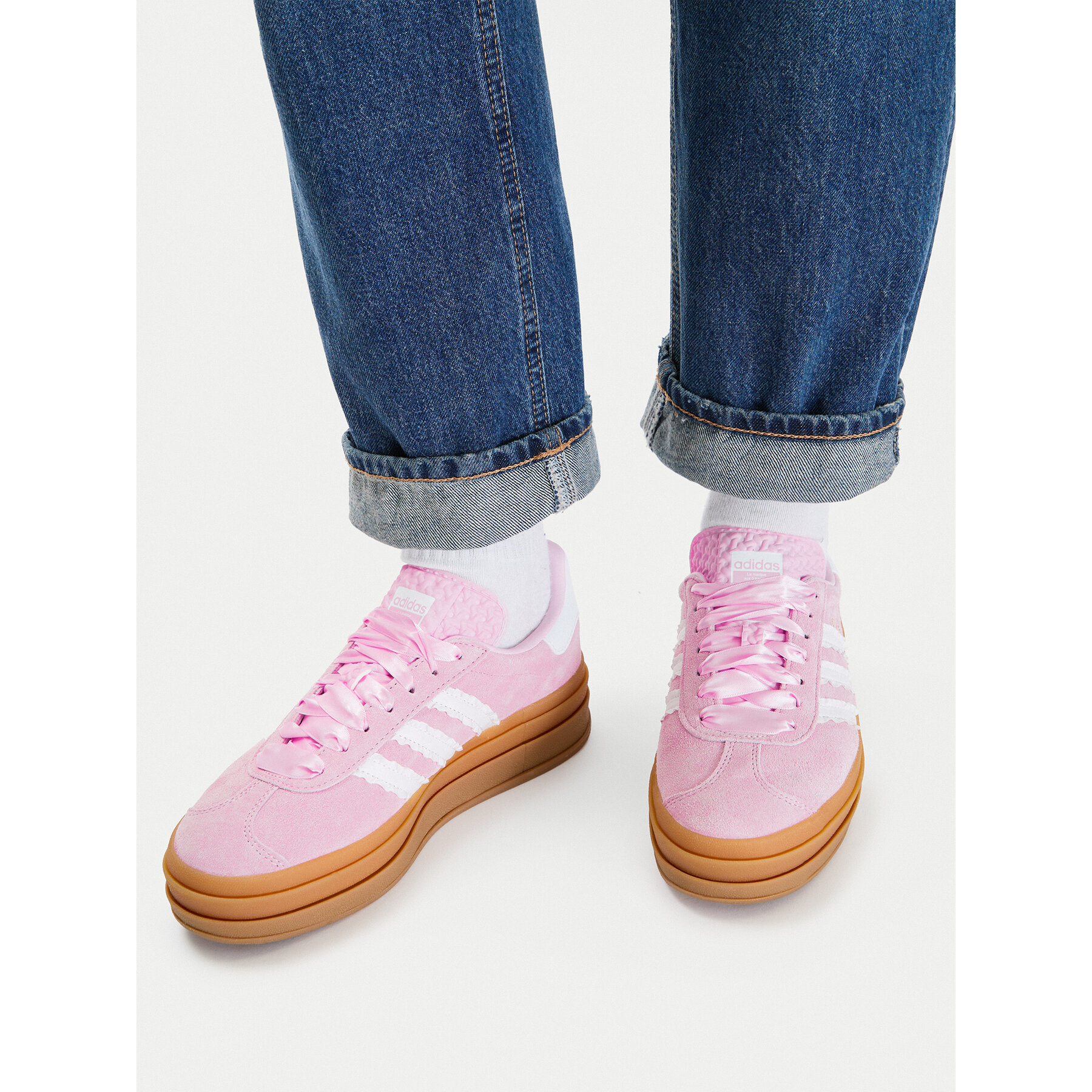Сникърси adidas Gazelle Bold KJ2430 Светлорозов