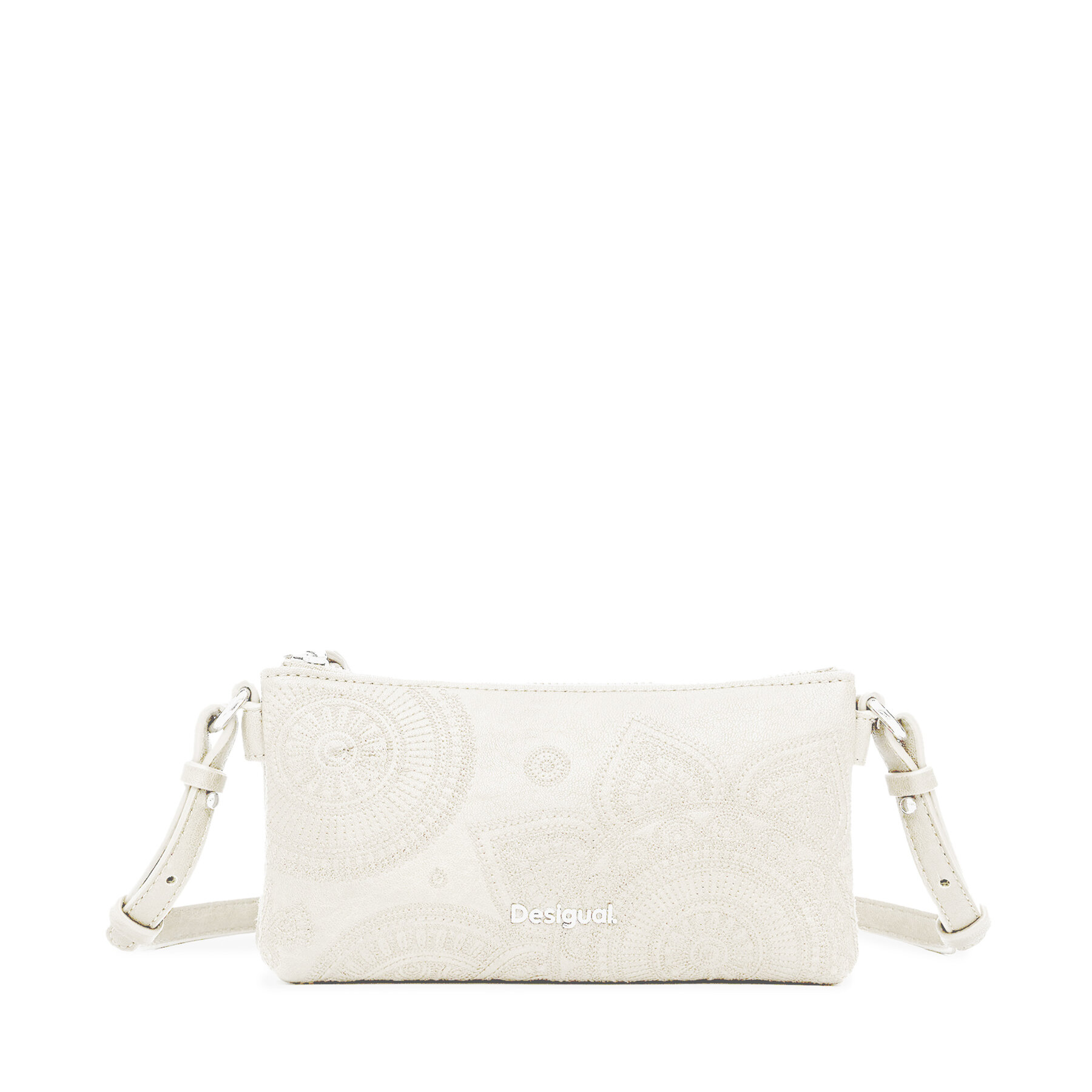 Geantă Desigual 25SAYP23 Écru