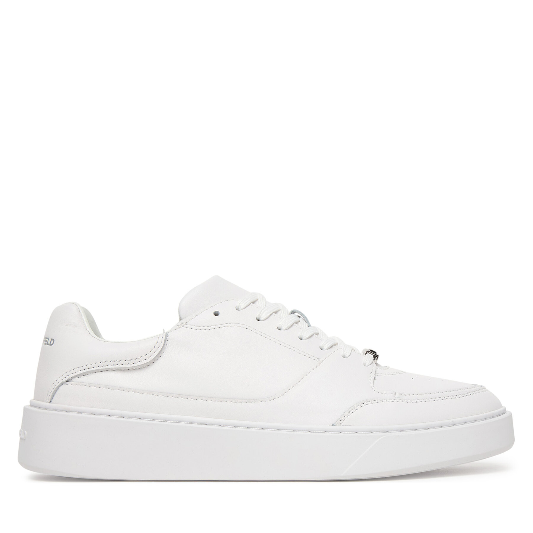 Sneakers KARL LAGERFELD Flint II KL53329 Alb