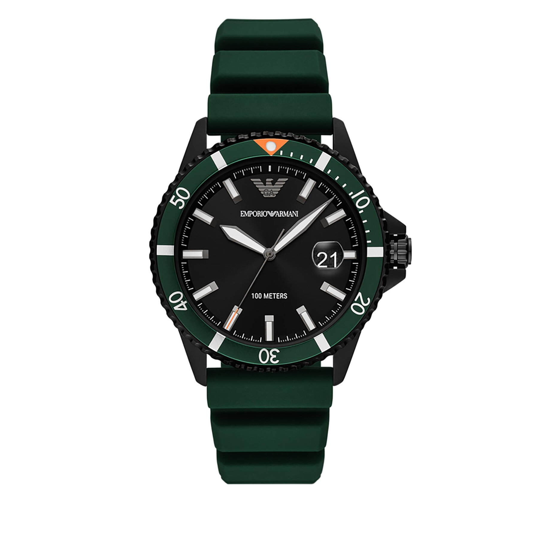 Emporio Armani AR11464 Green/Black – Часовник