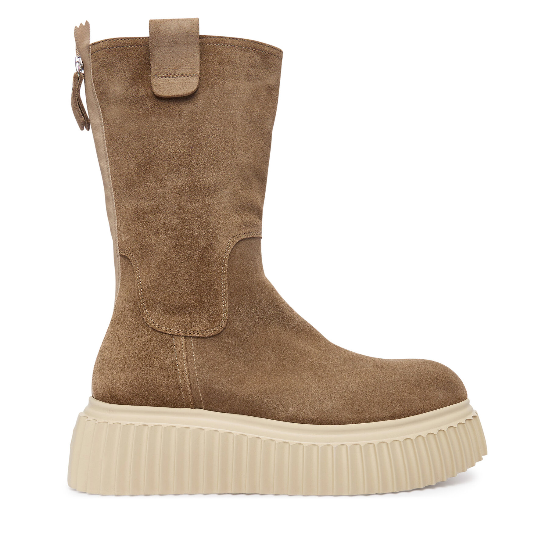 Botine AGL Milagros D751503PGKI014G588 Maro