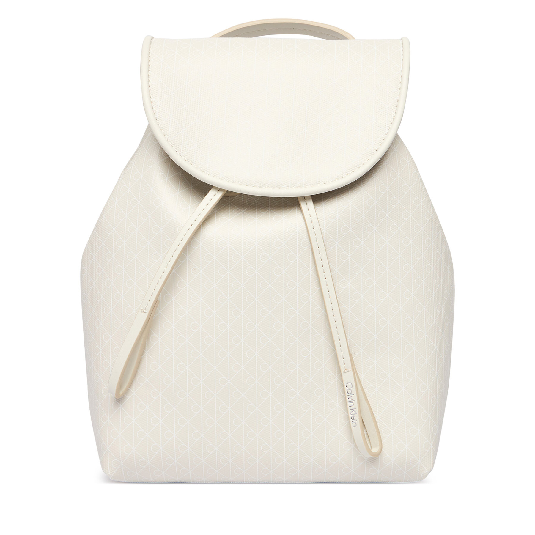 Rucsac Calvin Klein Emblem Aop Mini Backpack LV04F3507G Alb