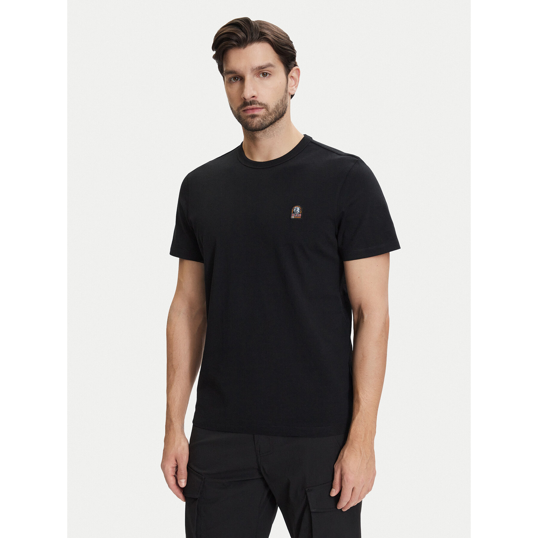 Parajumpers Camiseta 26SMPMTSRJ02 Negro Regular Fit