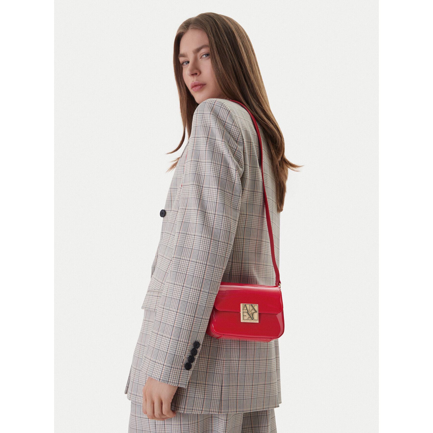 Ročna torba Armani Exchange XW002170 AF21362 U5063 Rdeča