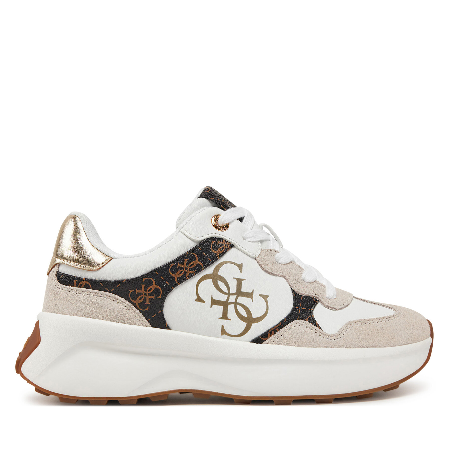 Αθλητικά Guess Flpluc Pel12 Λευκό