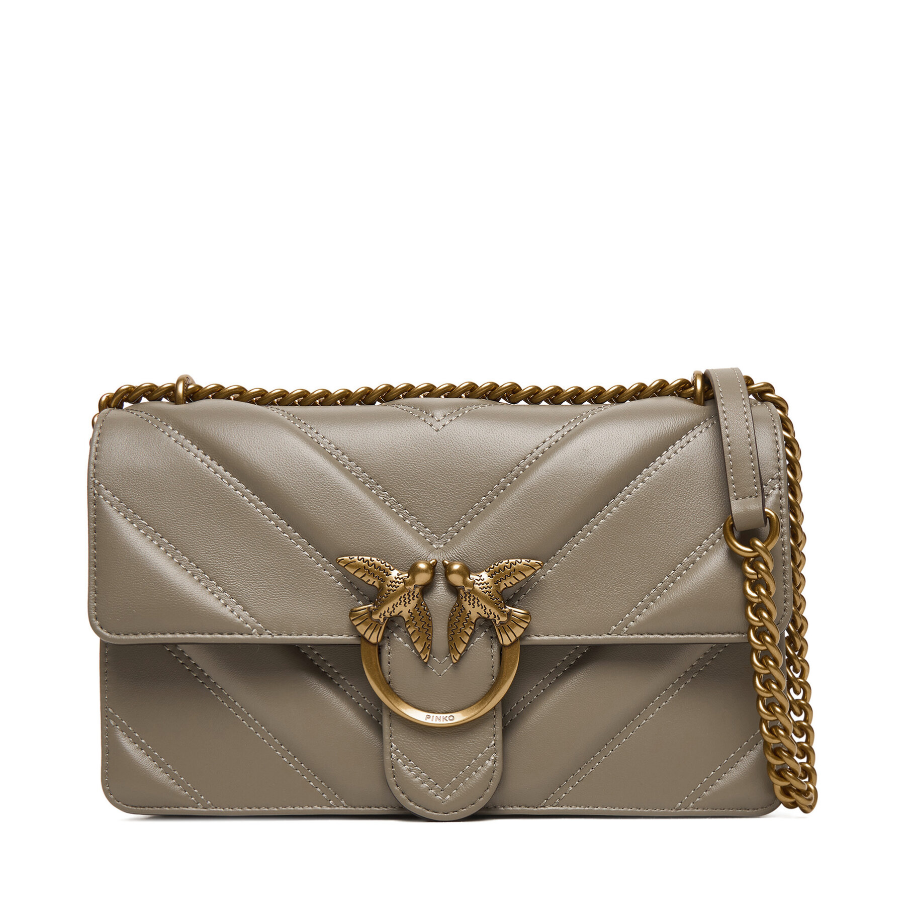 Borsetta PINKO Love One Classic Light Dc Al 25-26 PLTT 104549 A2OS Grigio