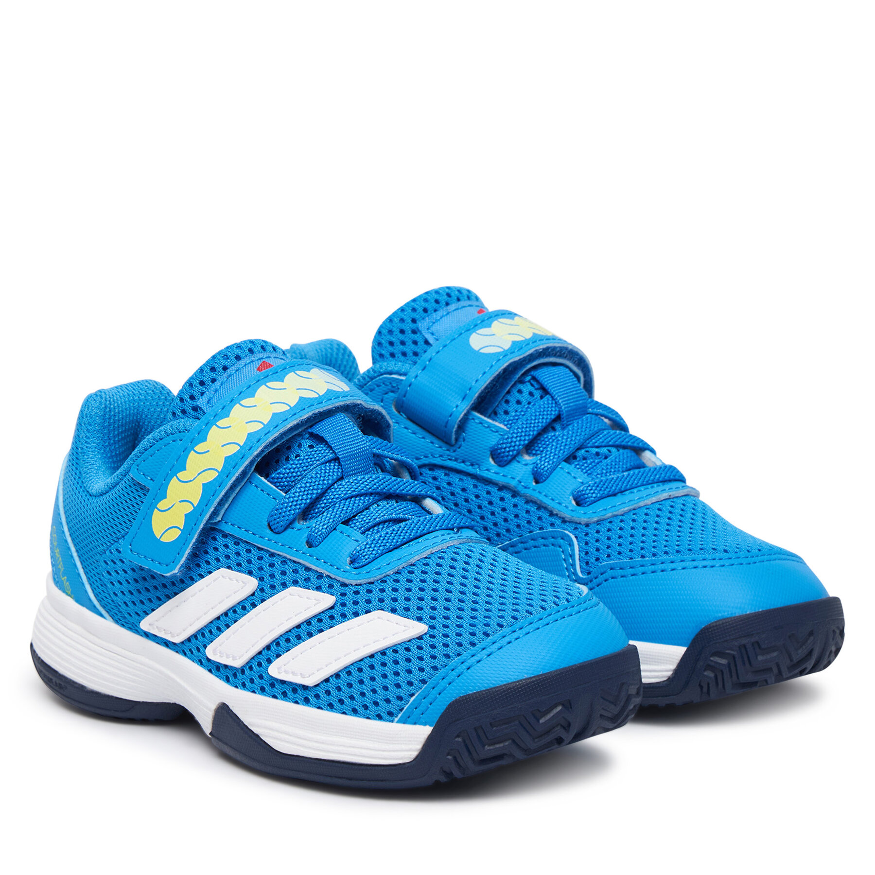 Обувки за тенис adidas Courtflash Hook-And-Loop Tennis Shoes Kids KK3864 Син