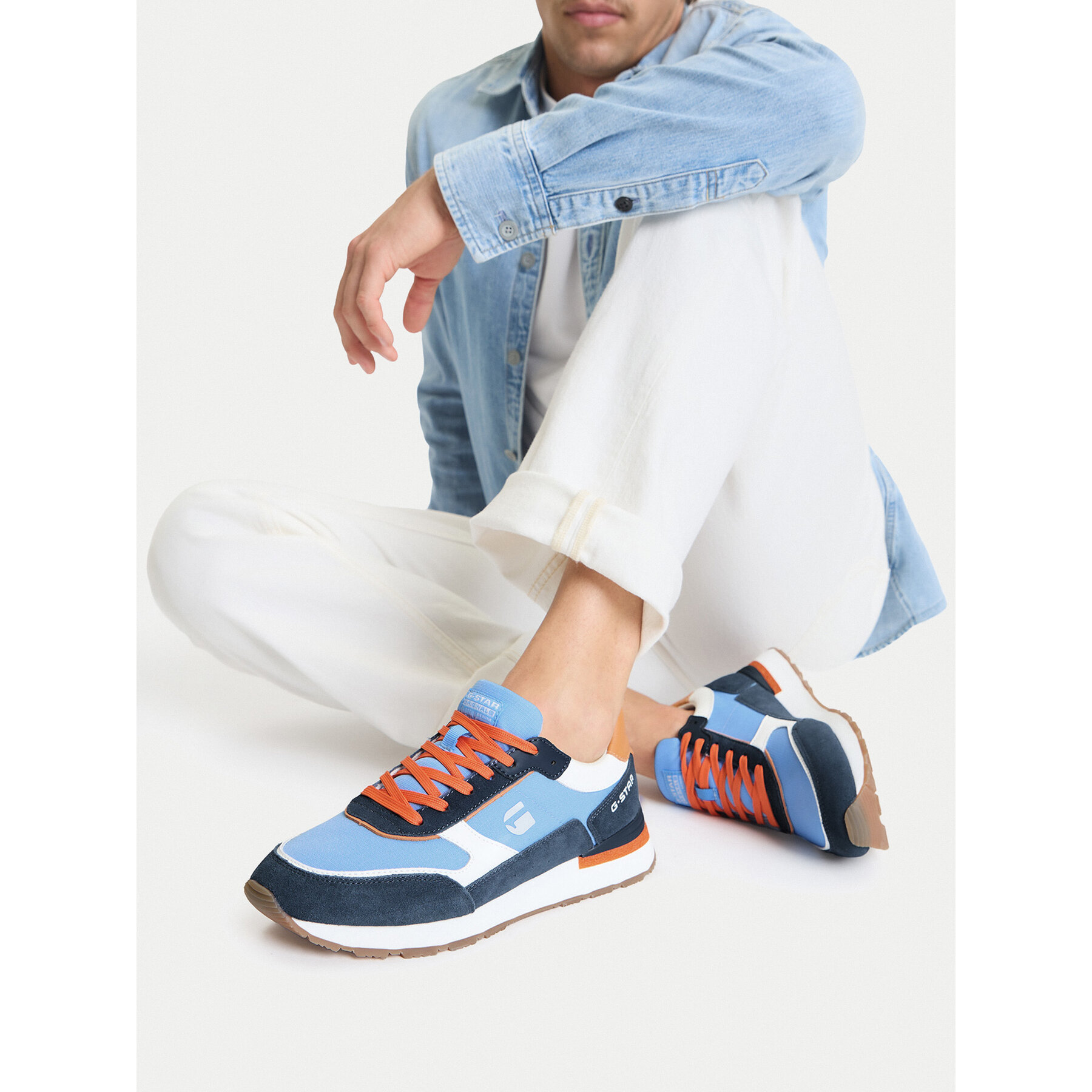 Sneakers G-Star Raw EO-LUK-01 Albastru