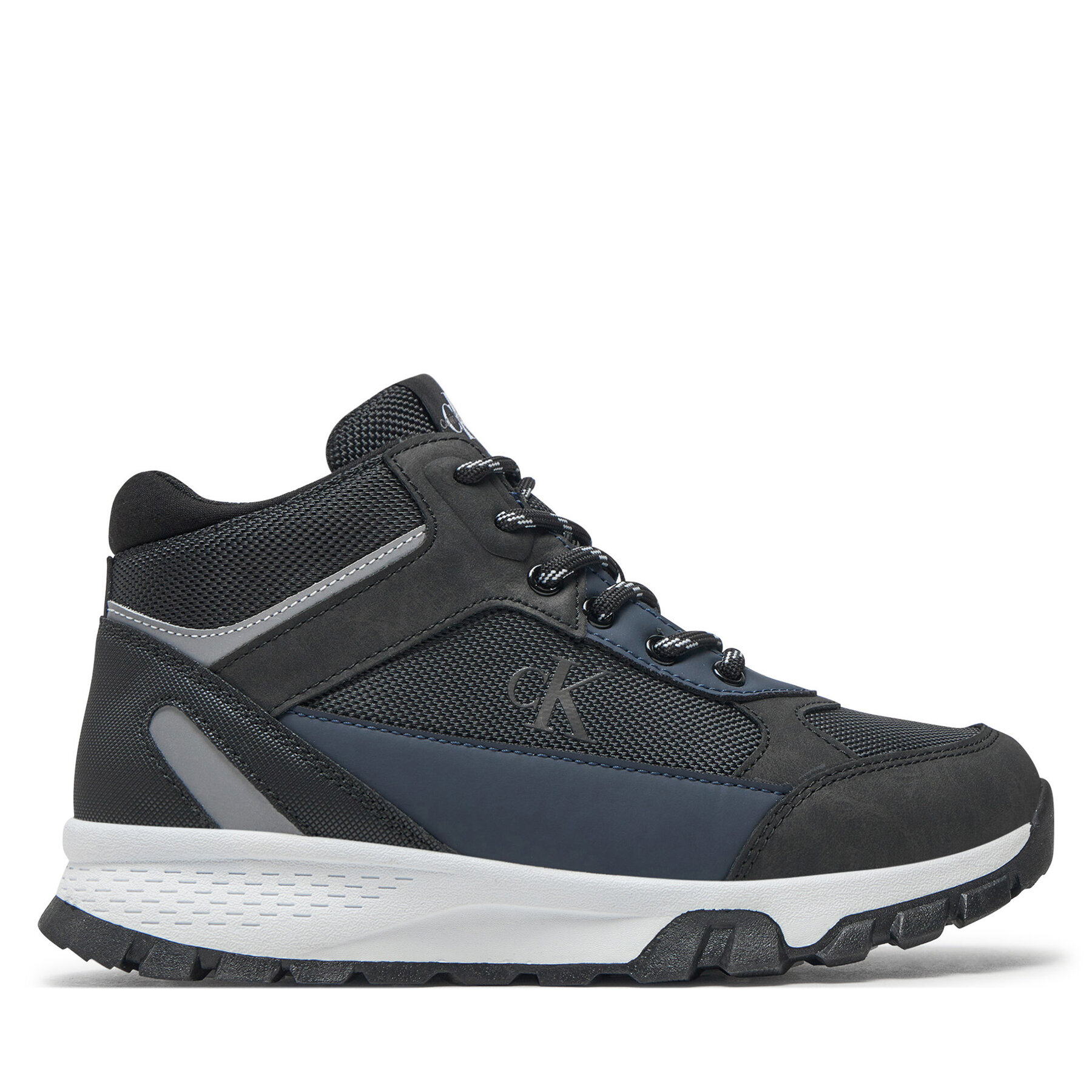 Chlapec Sneakersy Calvin Klein Jeans, Rozmer: 35, Čierna, High Top Lace-Up Sneaker V3B9-81087-1492 S