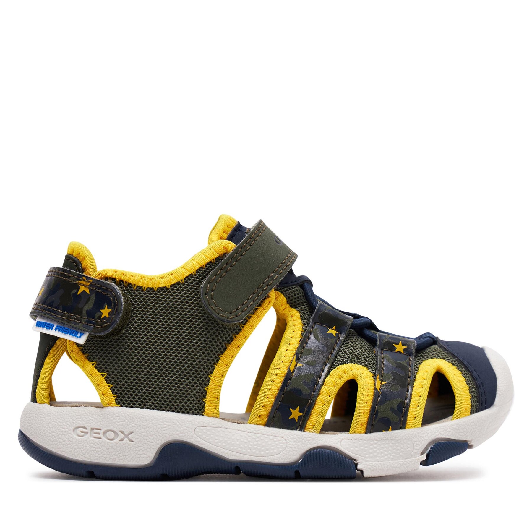 Dziecięce Sandały Geox, Rozmiar 24 Khaki B Sandal Multy Boy B450FB 014CE C0629 S