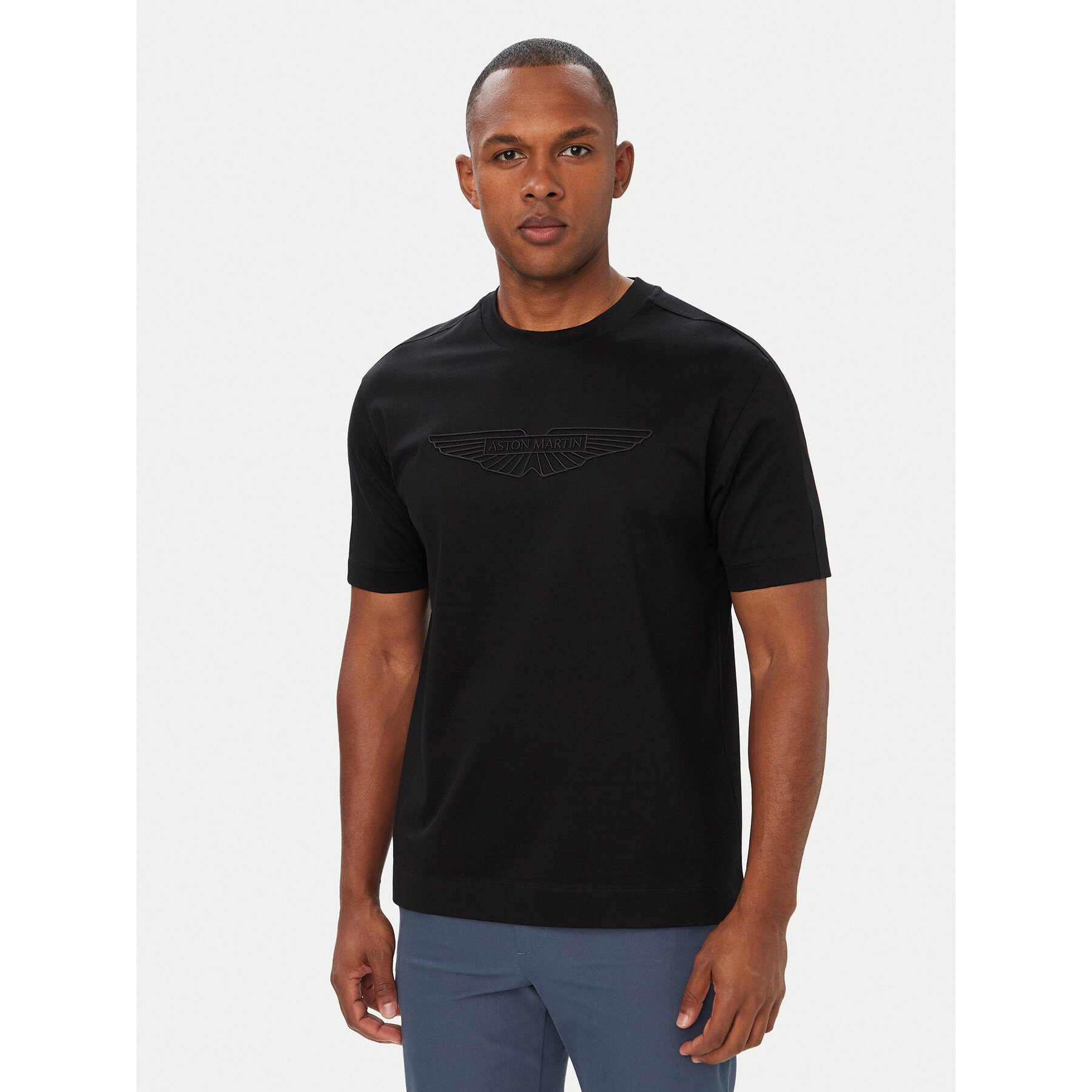 BOSS T-Shirt BOSS x ASTON MARTIN C-Taut 180 50565042 Schwarz Regular Fit