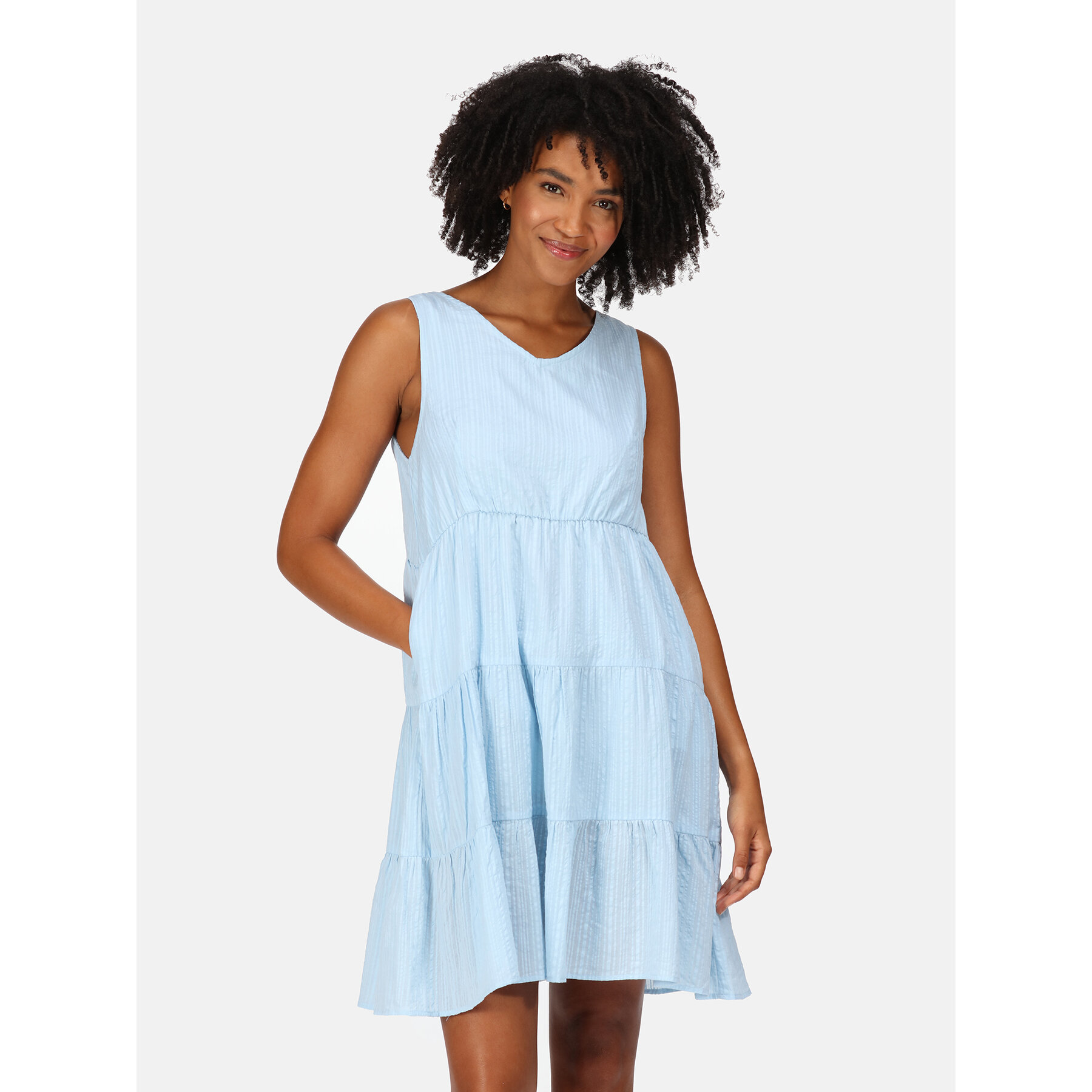 Regatta Sommerkleid Zariah RWD060 Himmelblau Regular Fit