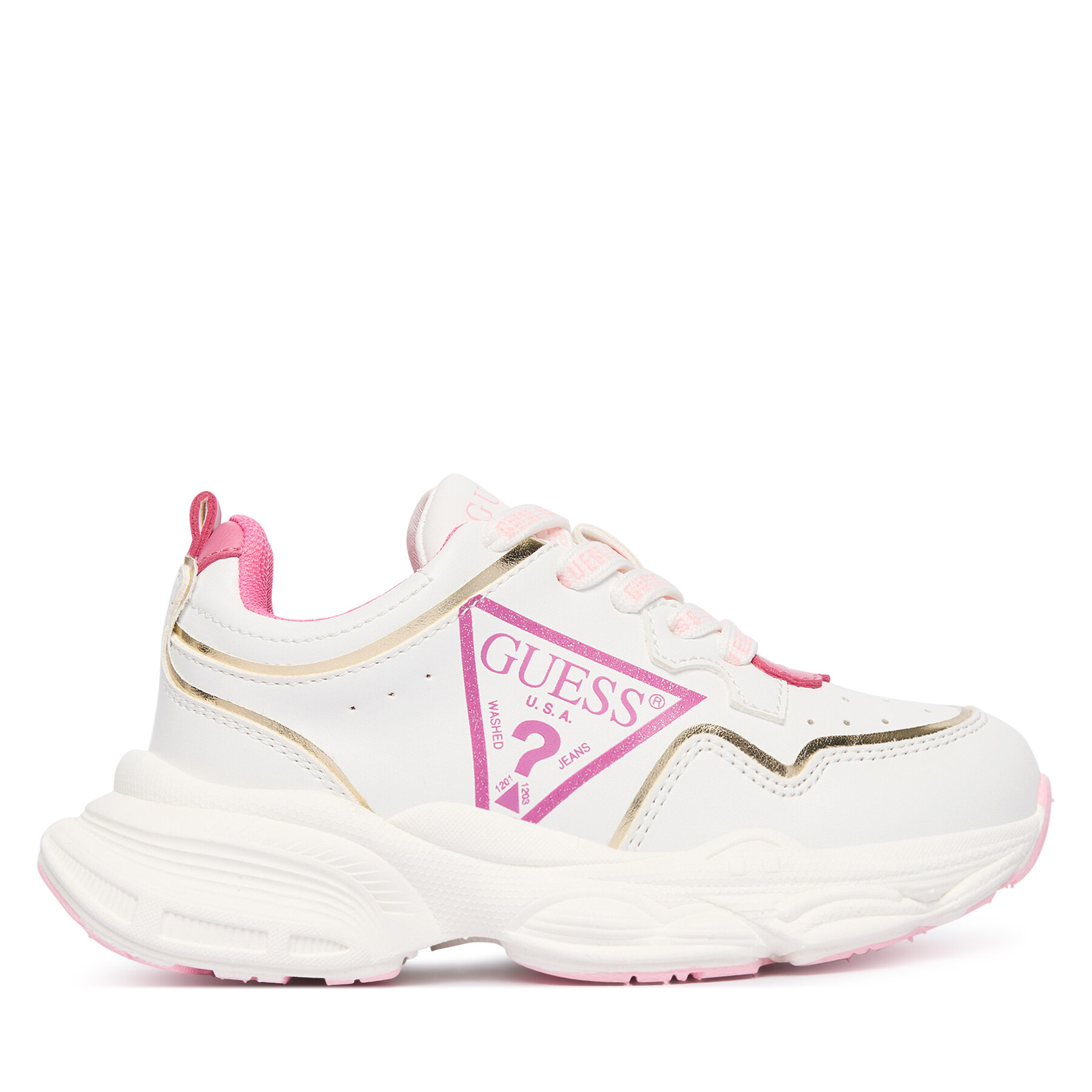 Sneakers Guess K5BZ50 WO120 Alb