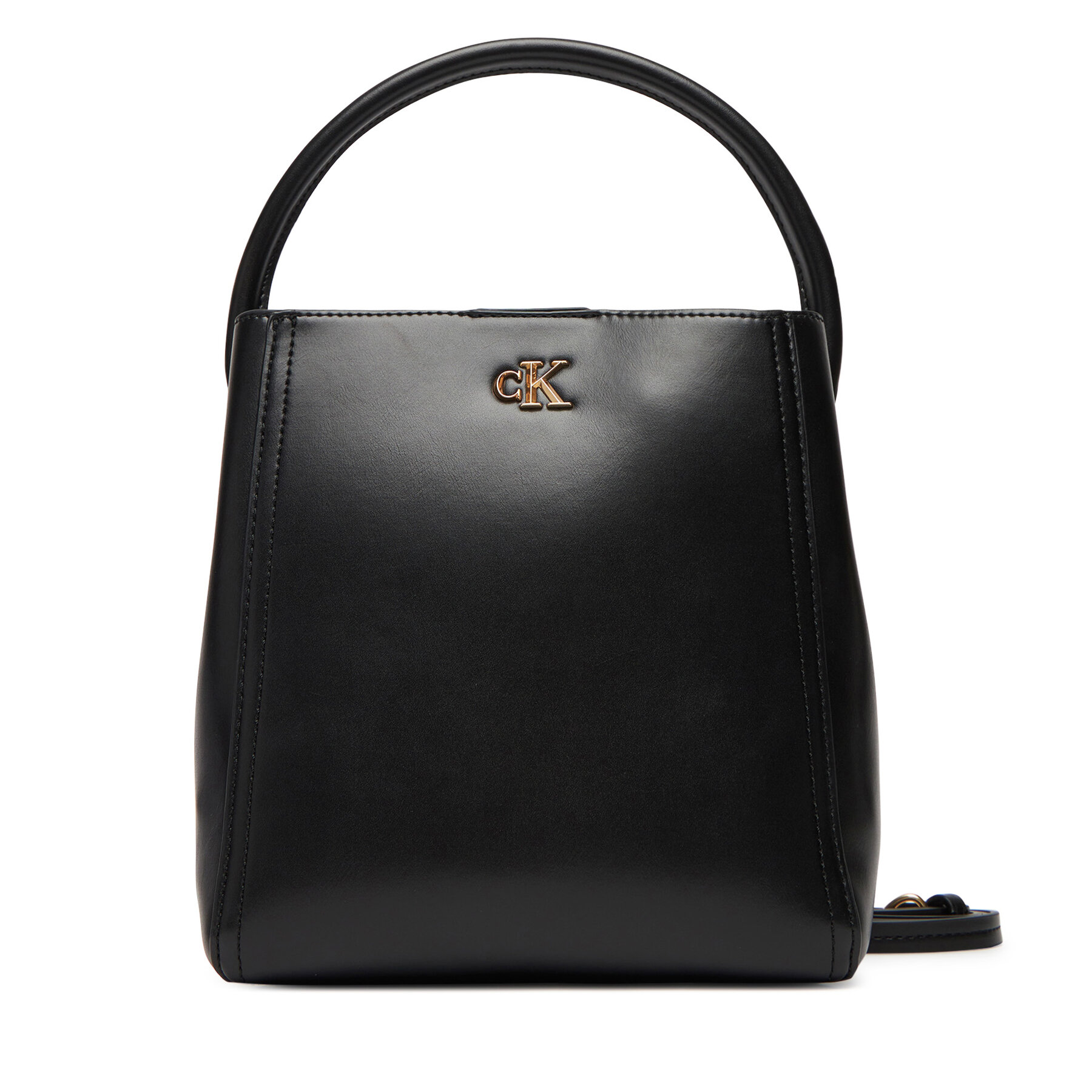 Geantă Calvin Klein Ck Bucket With Strap LV04F3174G Negru