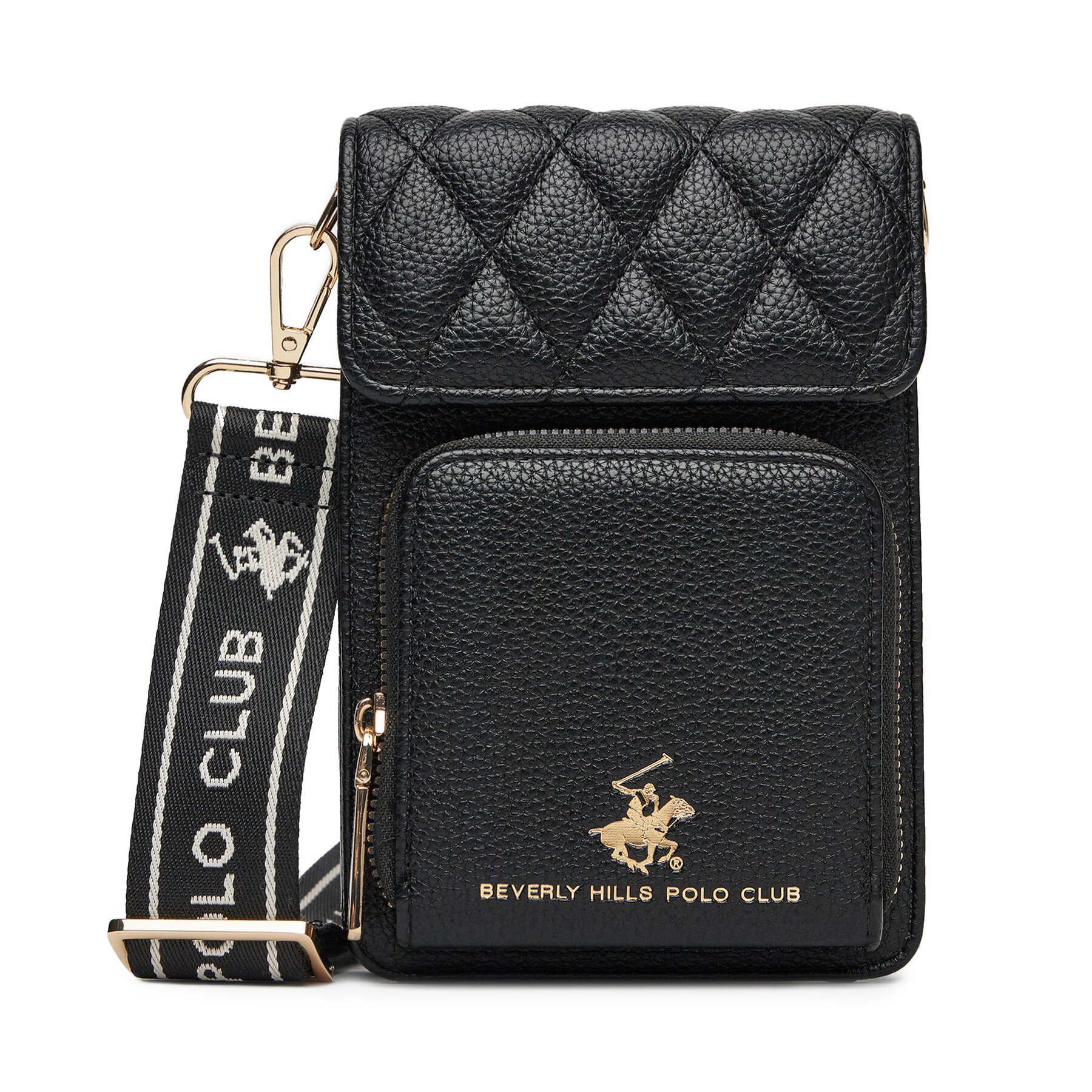 Damska Torebka Beverly Hills Polo Club Czarny BHPC-L-007-07