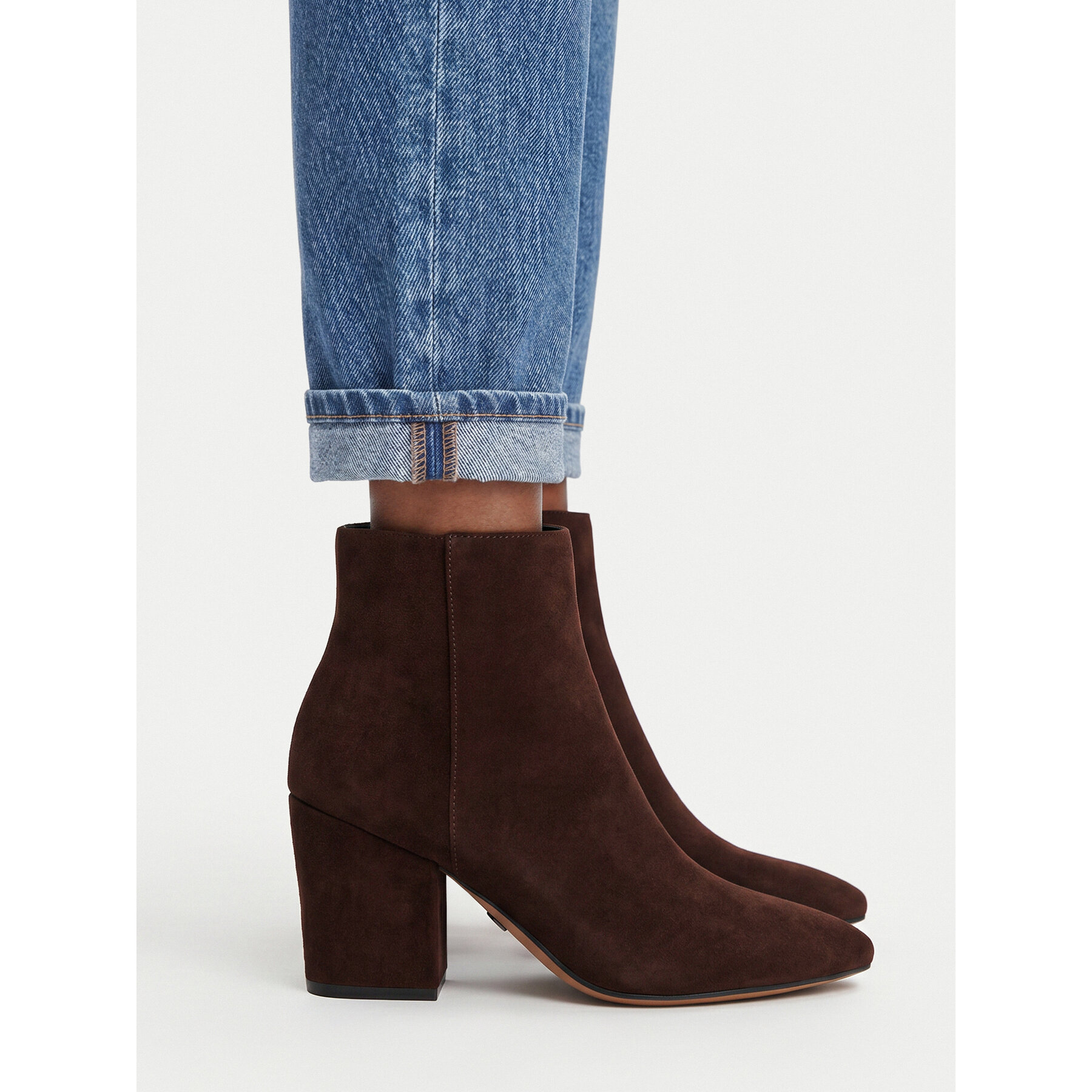Botine Nine West CEO-ZAKIA-01 Maro închis