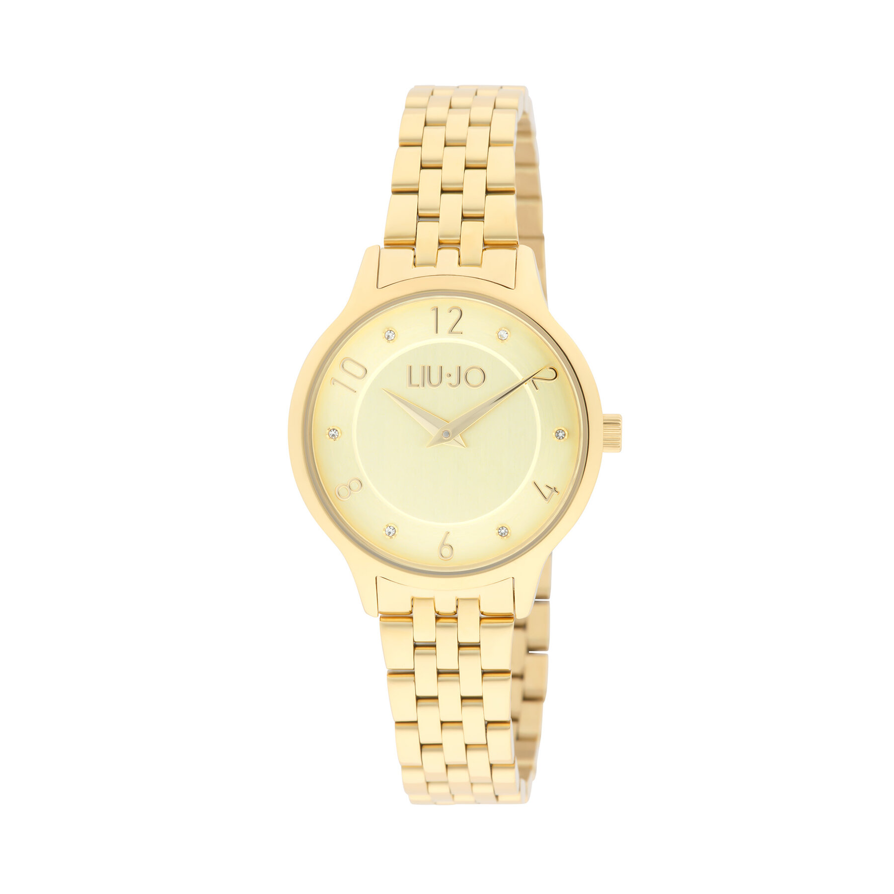 Damski Liu Jo Zegarek Złoty Casual Aura Lux TLJ2675
