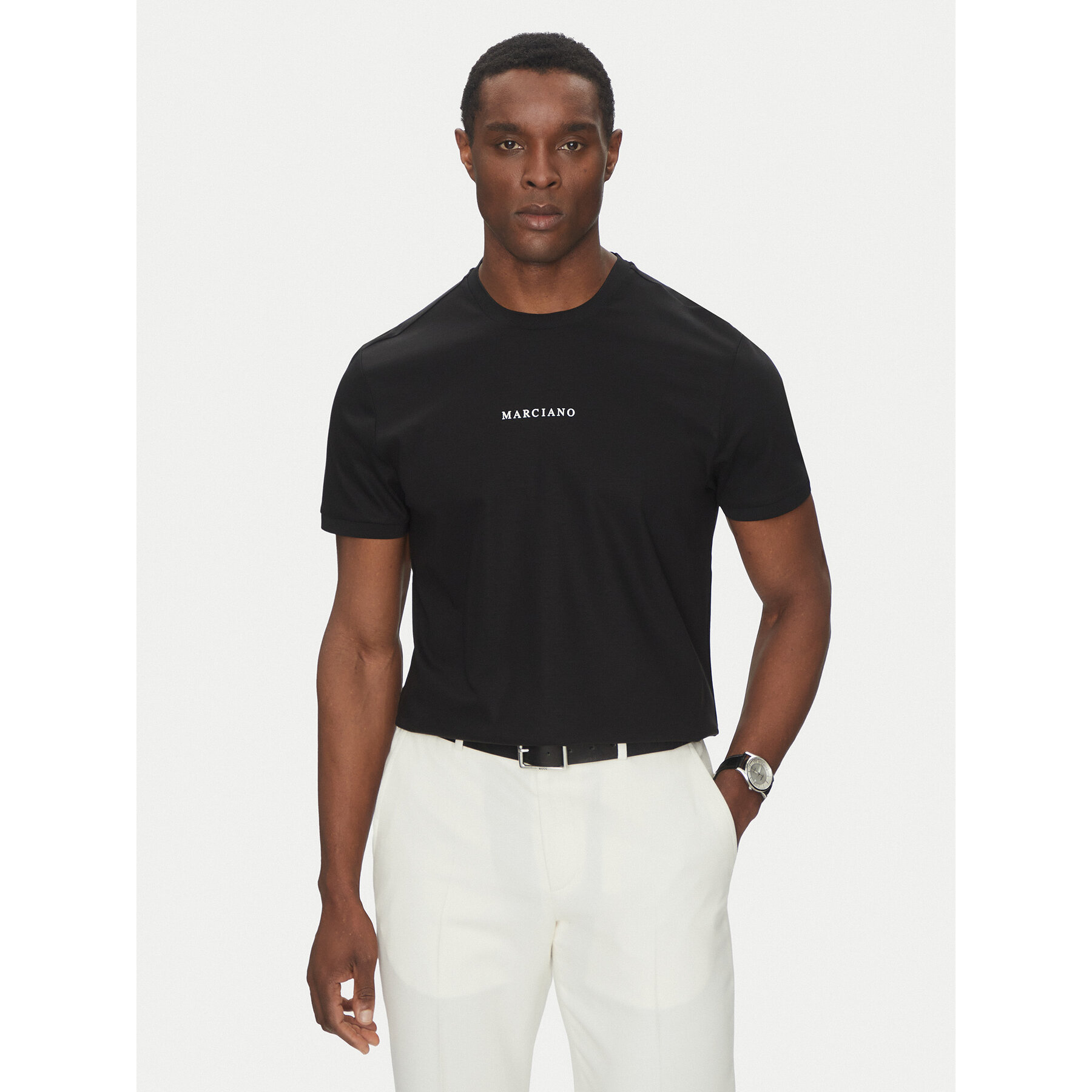 Marciano Guess Póló 5GHI08 6323A Fekete Regular Fit
