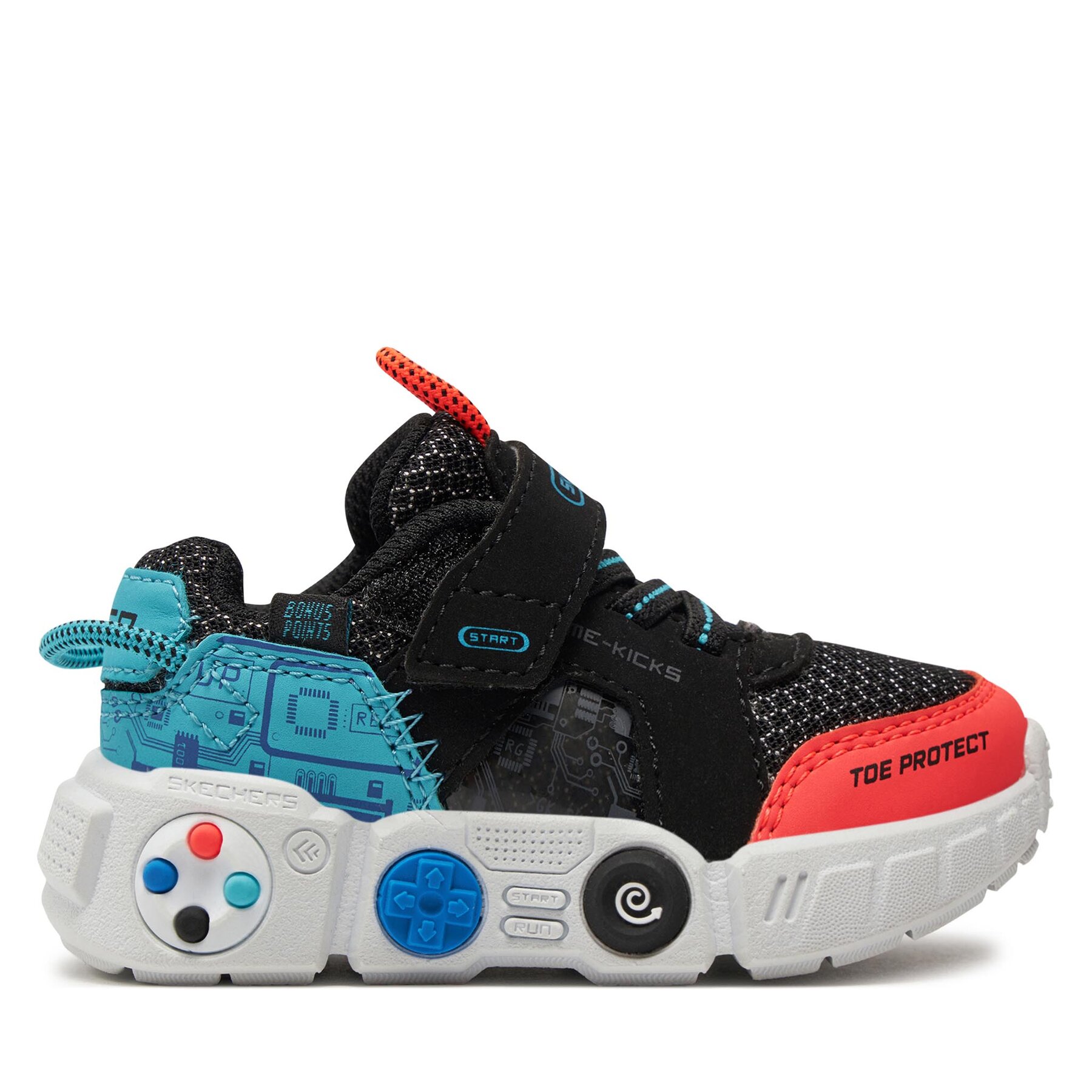 Laisvalaikio batai Skechers Lil Gametronix 402262N/BKMT Juoda