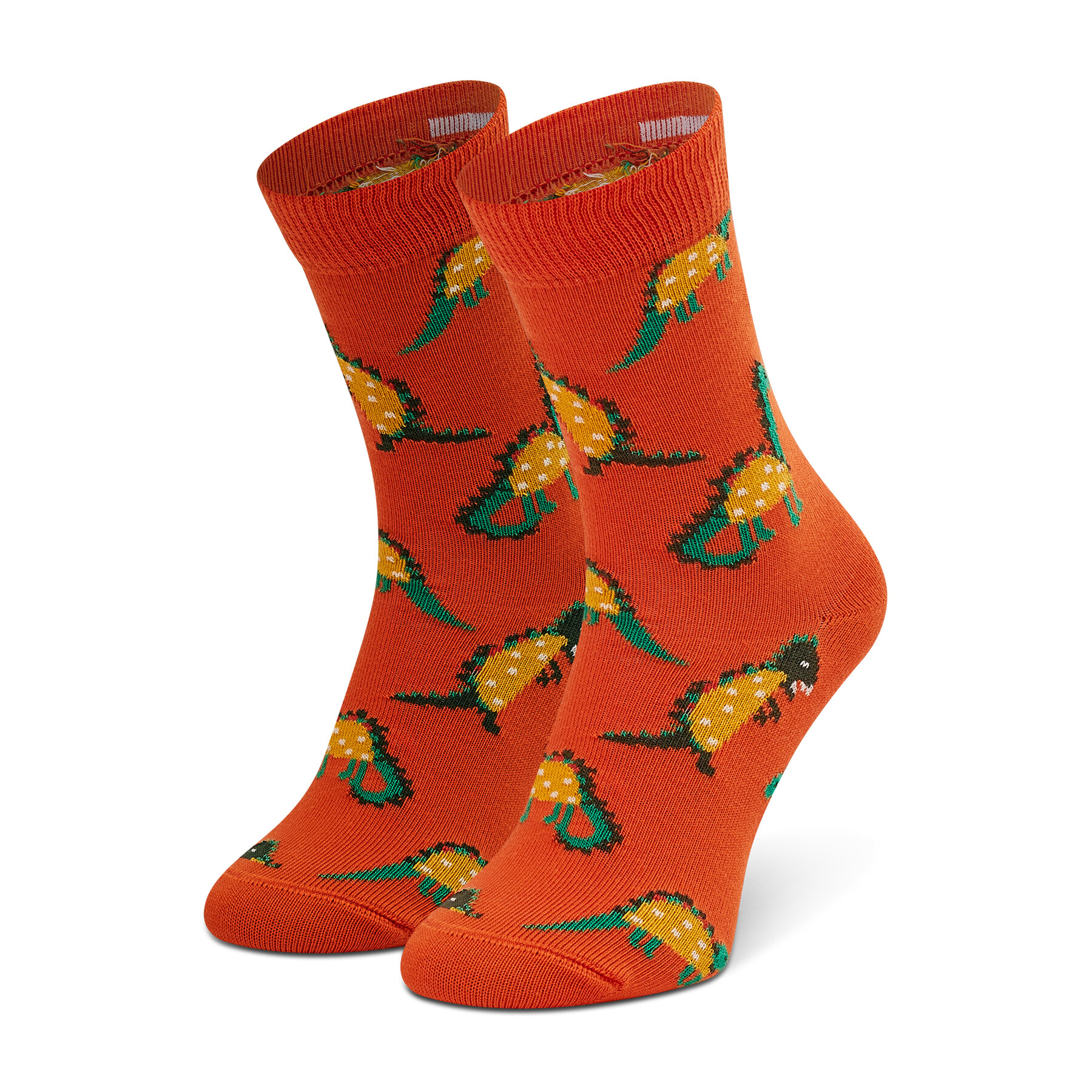 Otroške visoke nogavice Happy Socks KTAS01-2900 Oranžna