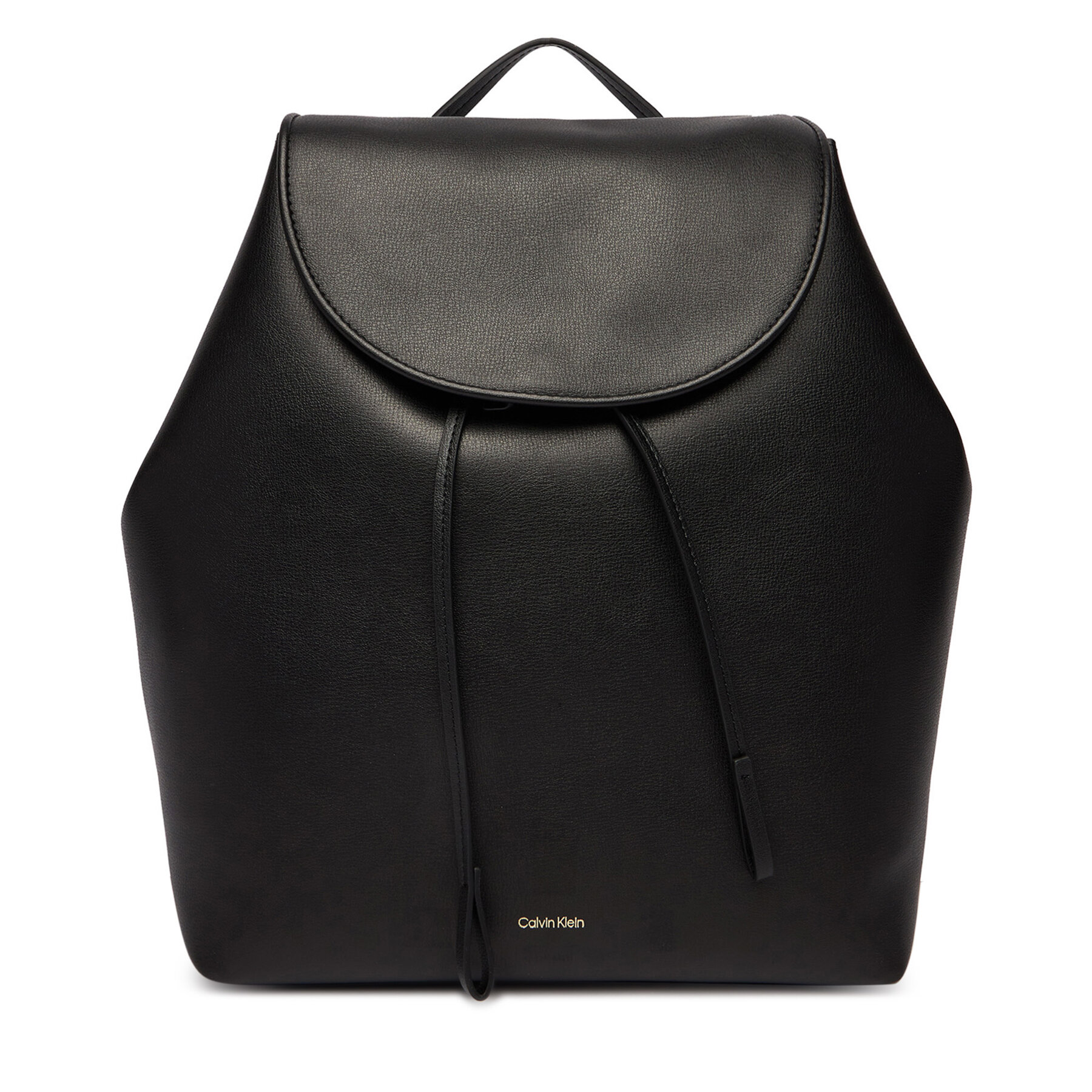 Rucsac Calvin Klein Foil Logo Large Flap Backpack LV04F3505G Negru