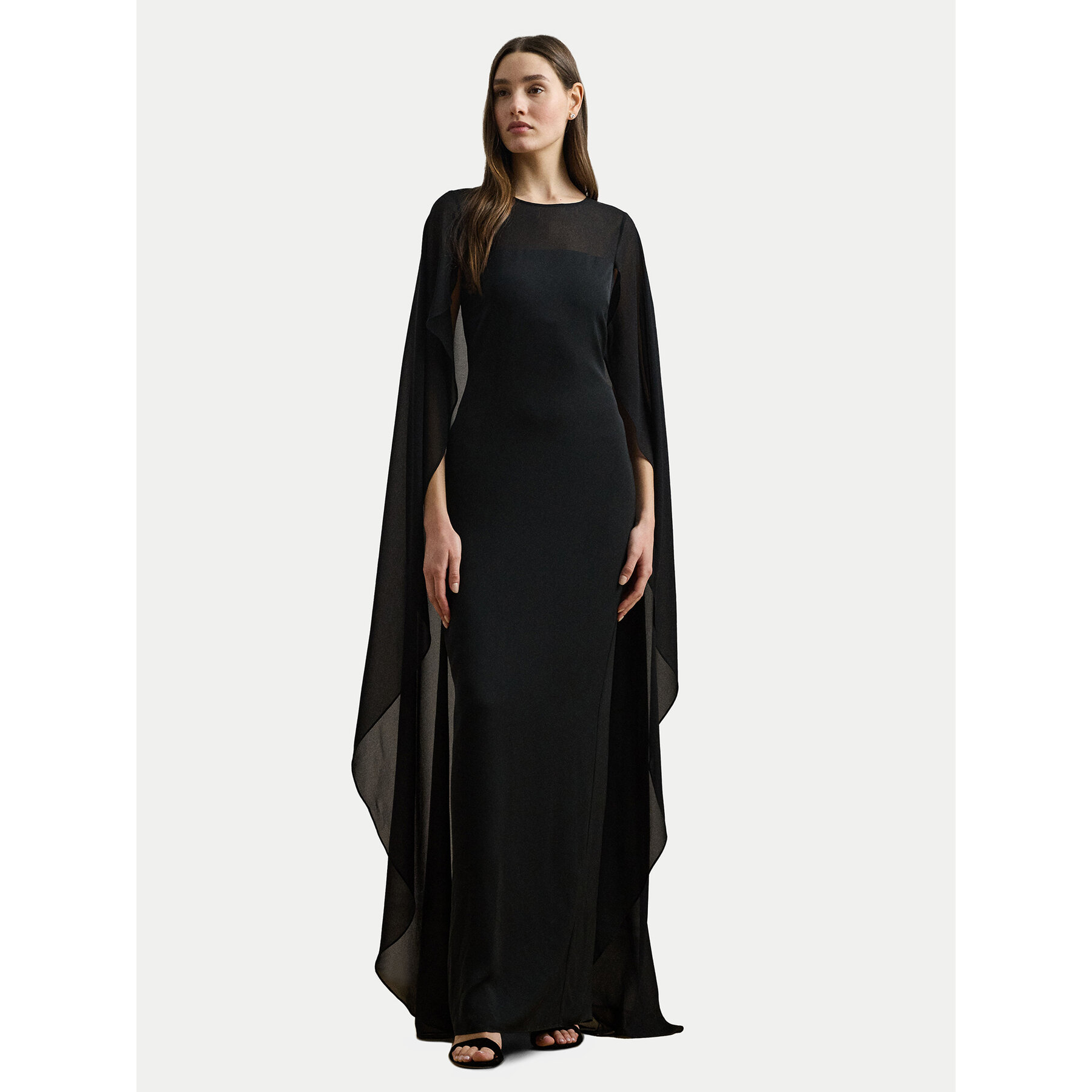 LAUREN RALPH LAUREN Abendkleid 253951606001 Schwarz Slim Fit