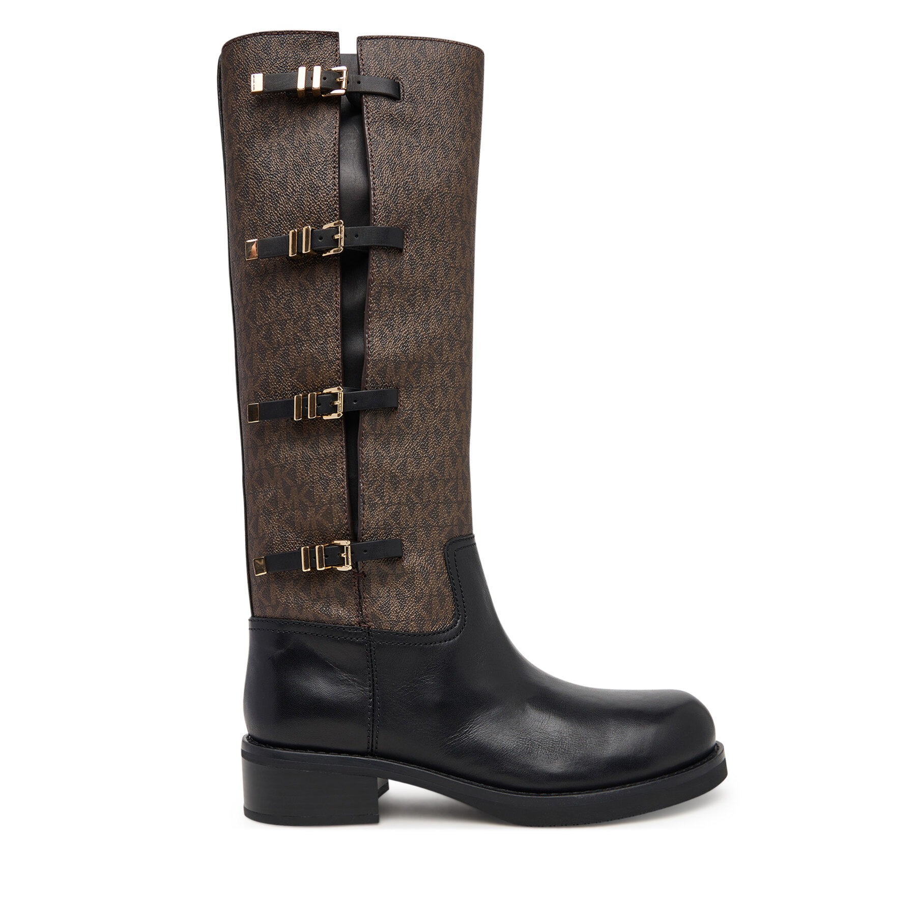 Ботуши MICHAEL Michael Kors Darrington 40F5DTFB7L Черен