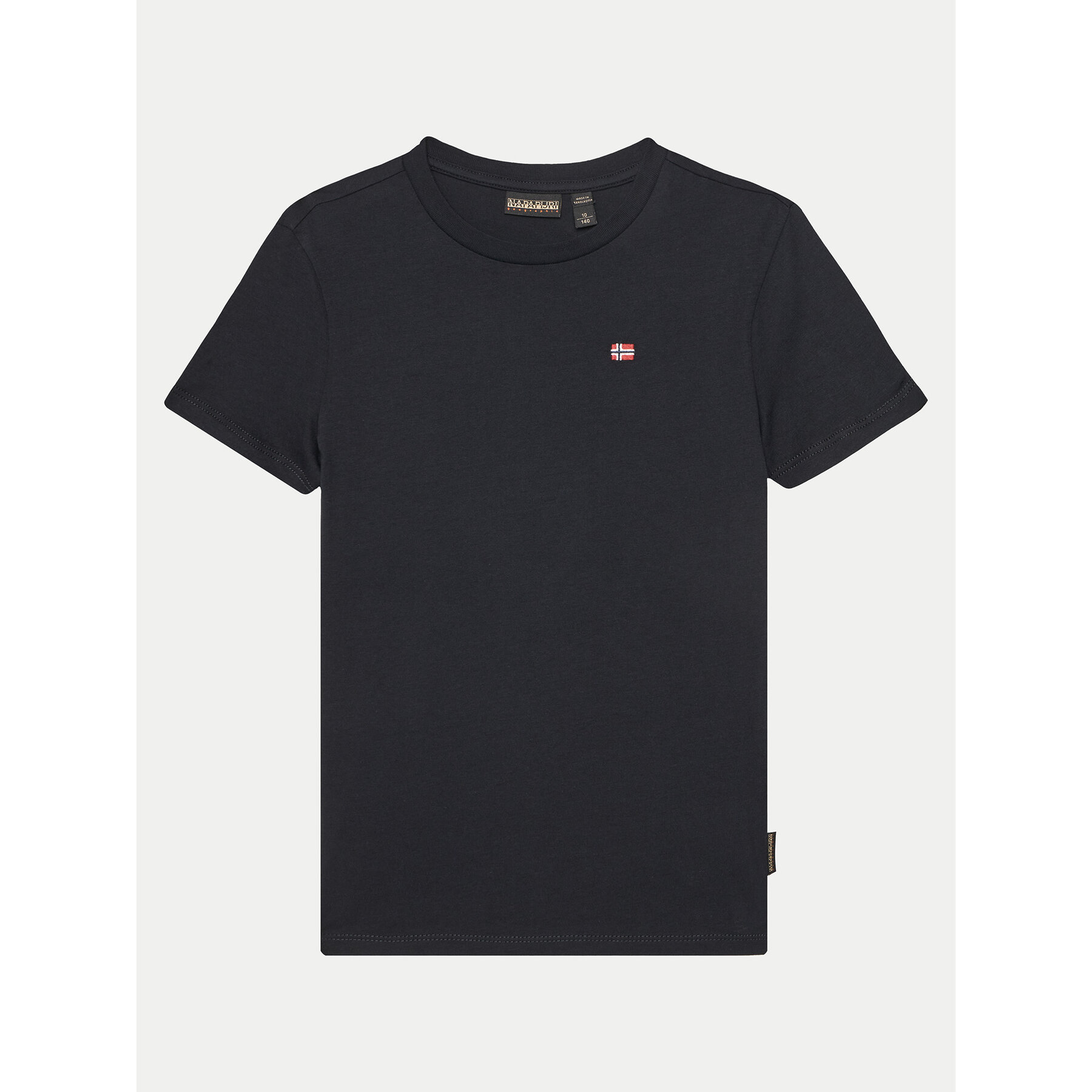 Napapijri T-shirt Salis SS 2 NP0A4GEH0411 D Crna Regular Fit