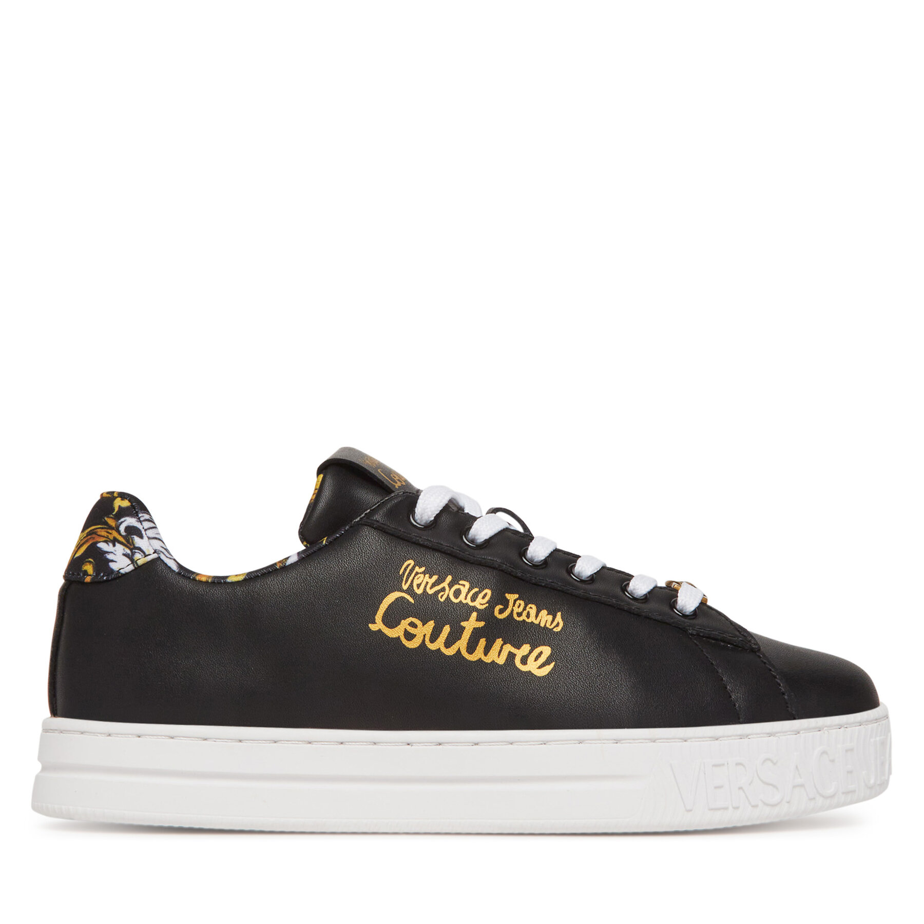 Dámske Sneakersy Versace Jeans Couture, Rozmer: 36, Čierna, 78VA3SKL