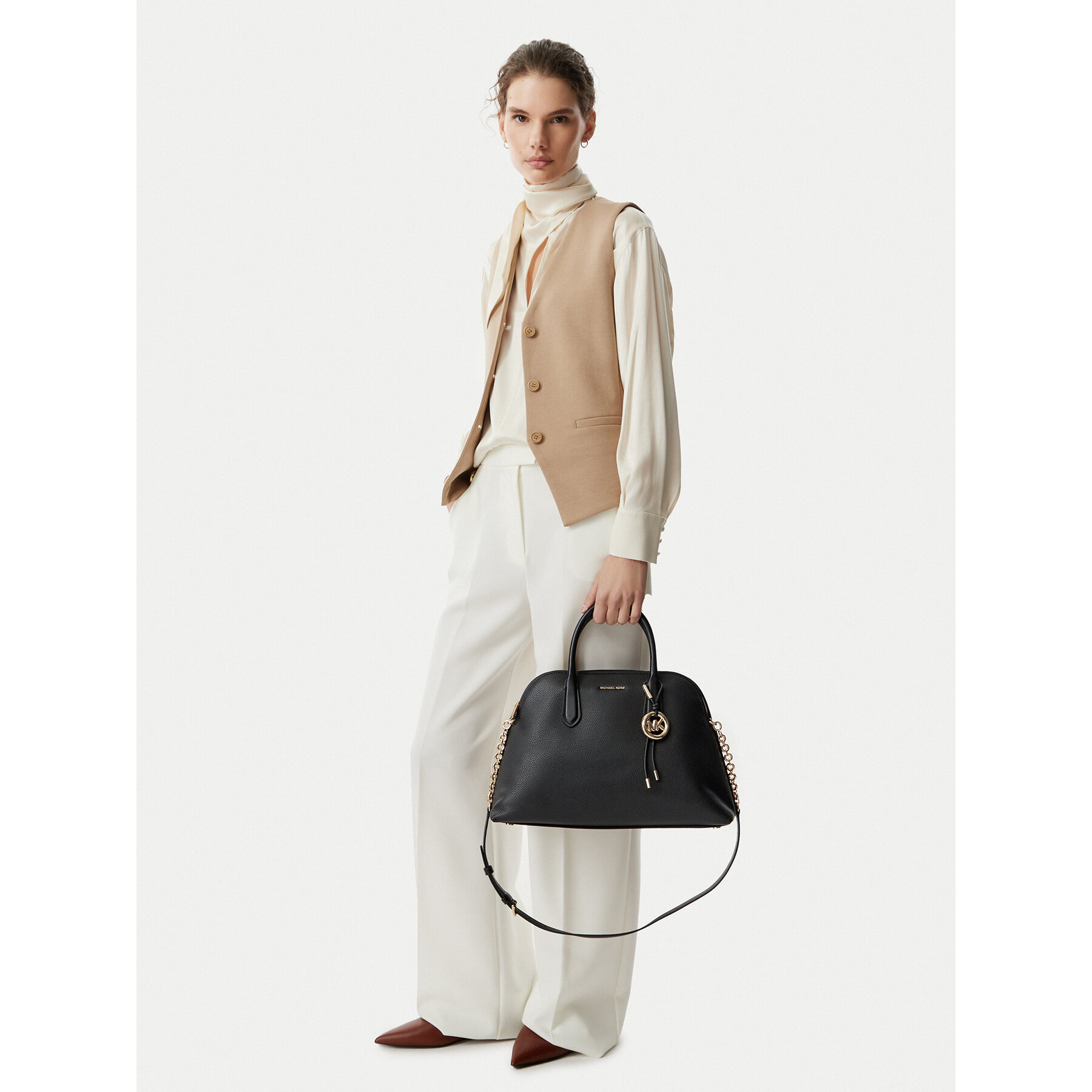 Geantă MICHAEL Michael Kors 30T6GX4S7L Negru