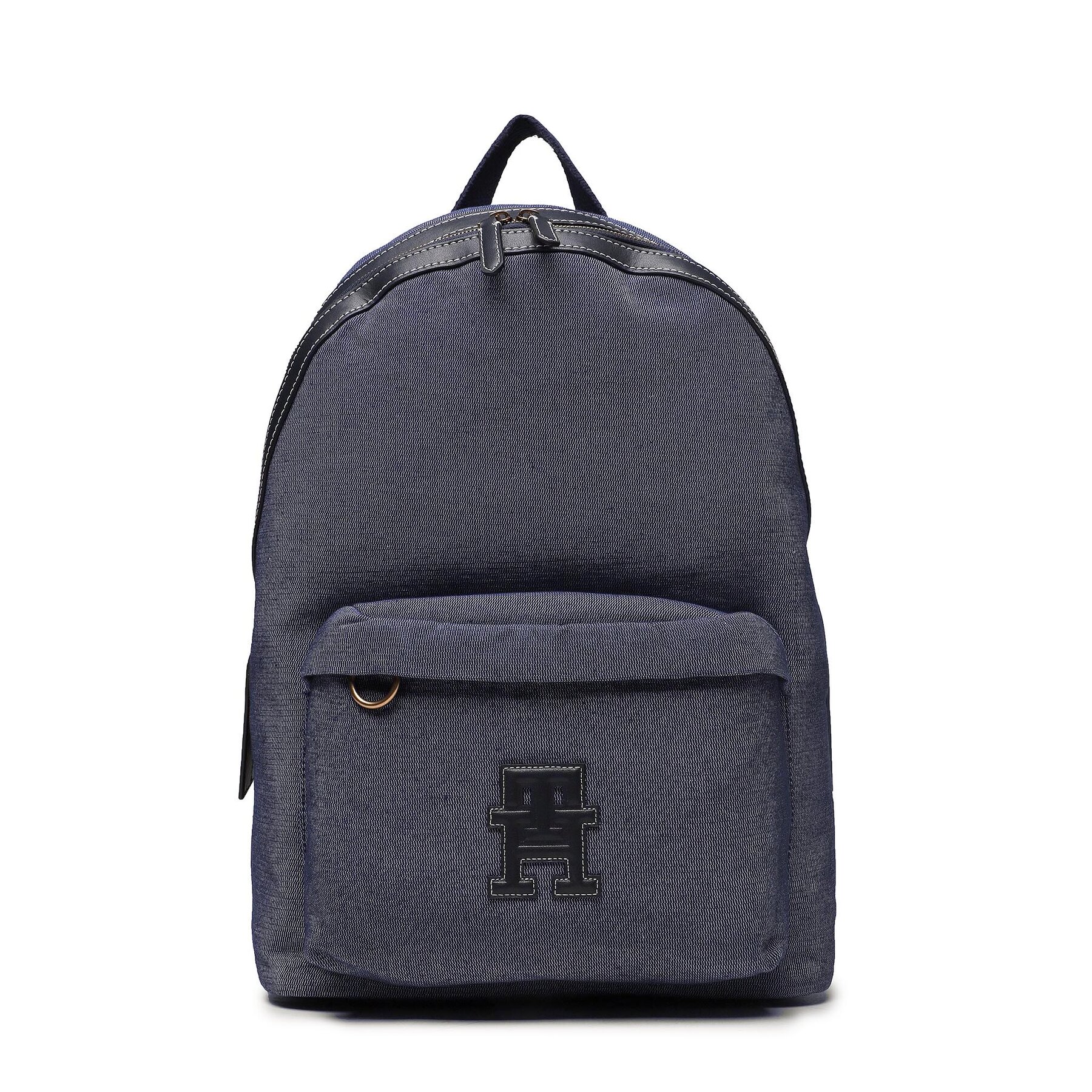 Męski Plecak Tommy Hilfiger Granatowy Th Monogram Backpack AM0AM11286