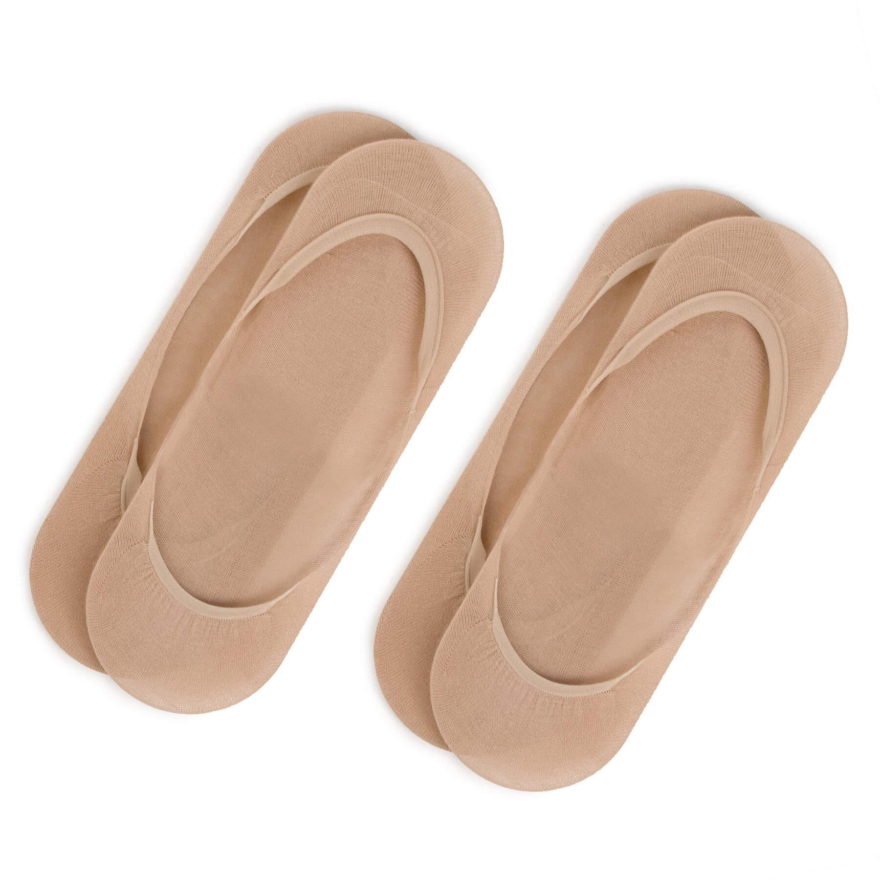Lot de 2 paires de socquettes femme Tommy Hilfiger 353006001 Beige