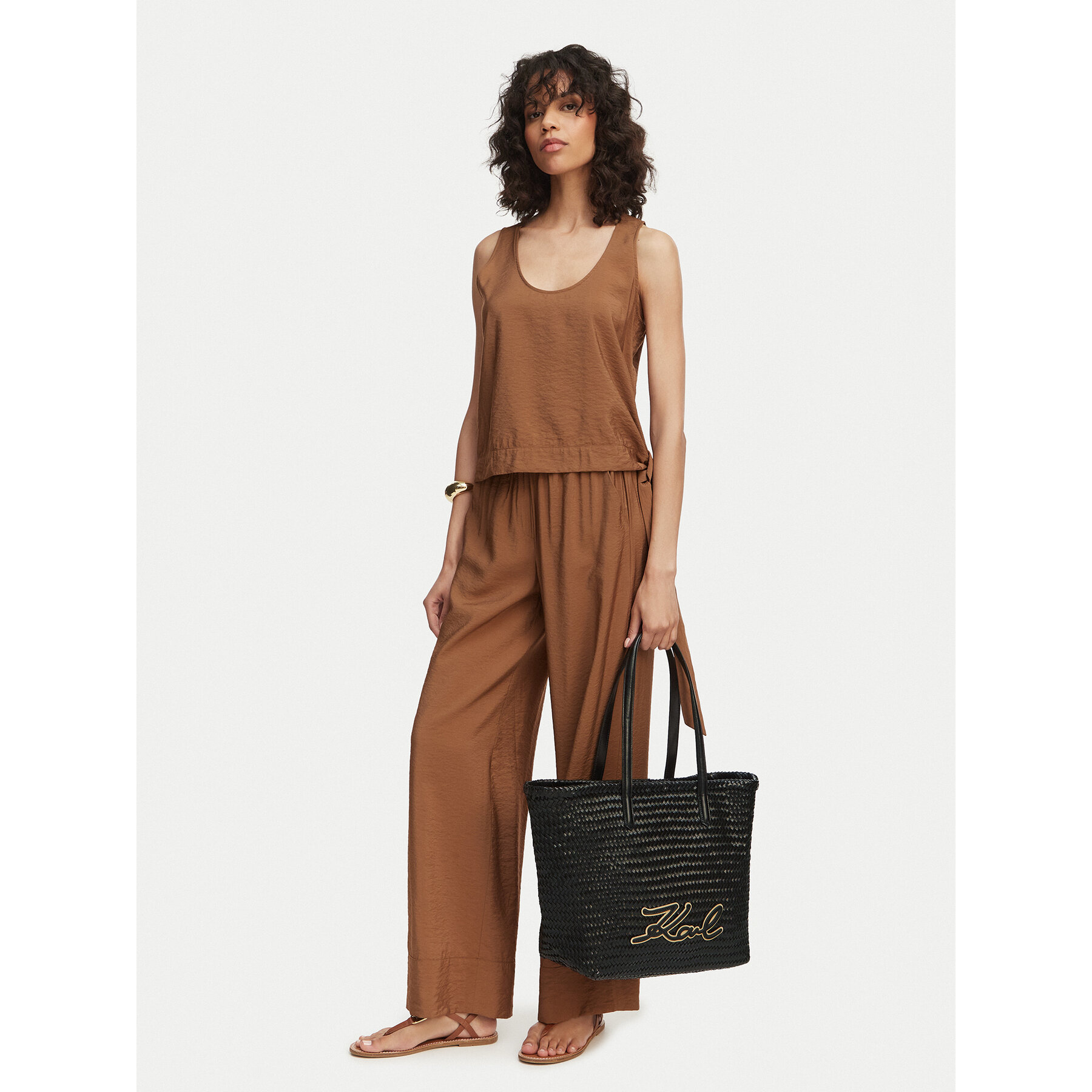 Τσάντα KARL LAGERFELD B2W30205 Μαύρο