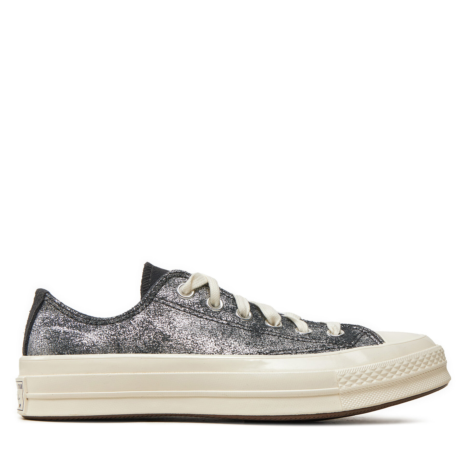 Кецове Converse Chuck 70 Suede Shimmer Ox A10379C Сив