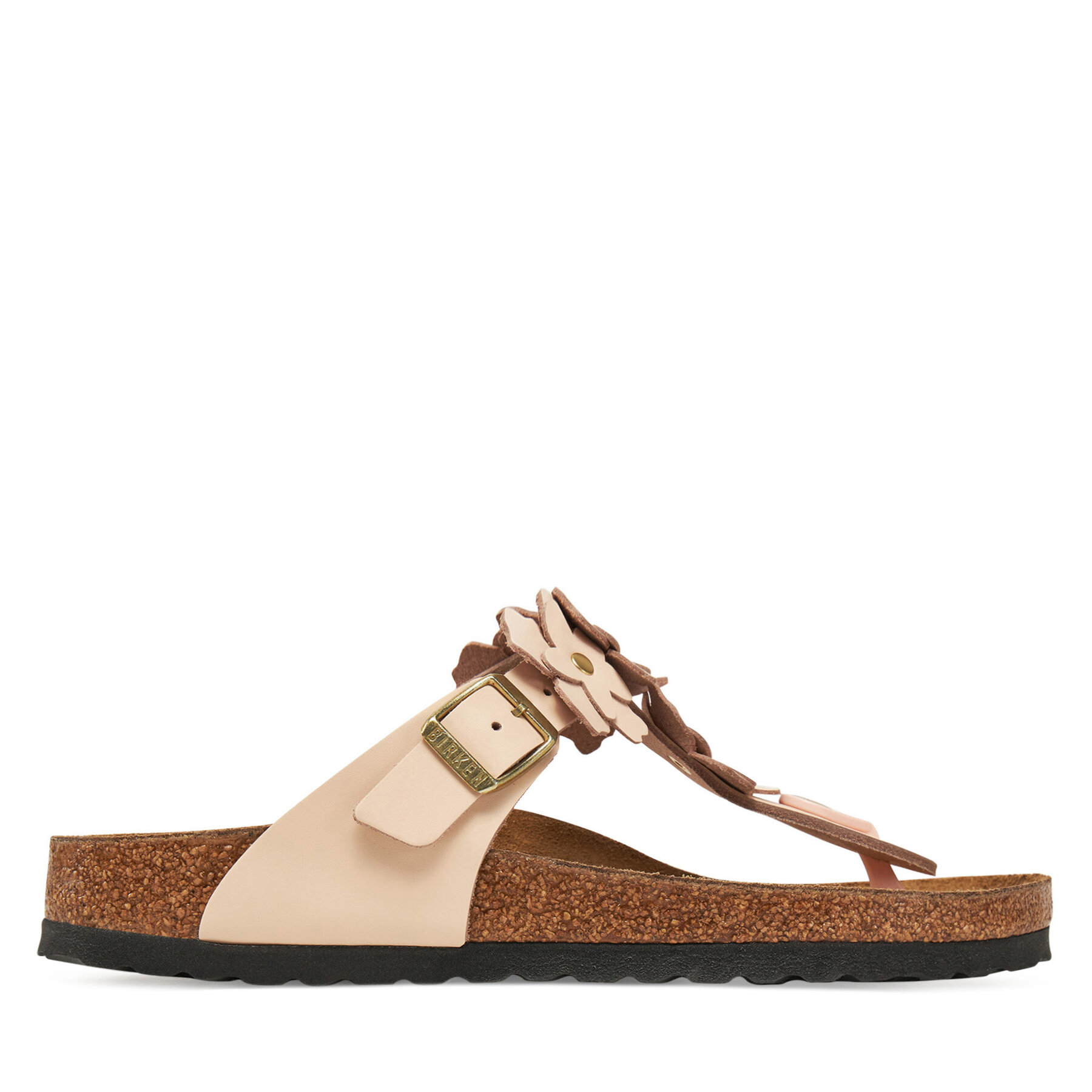 Damskie Japonki Birkenstock, Rozmiar 38 Różowy Gizeh Flowers 1029304