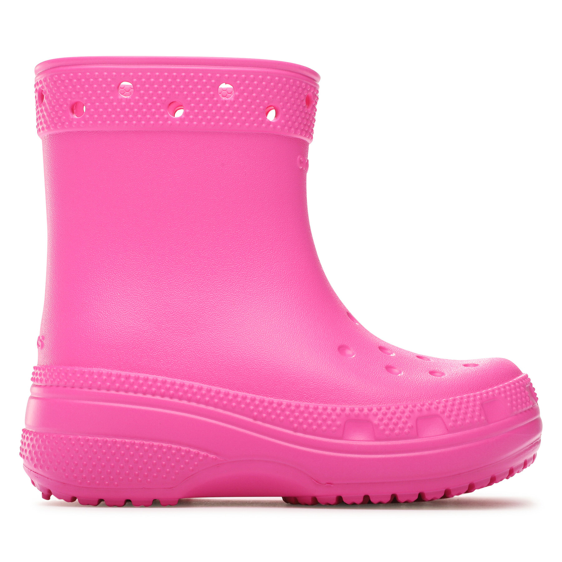 Bambina Wellington Crocs, Taglia 33_34, Rosa, Crocs Classic Boot Kids 208544, taglia : 33_34