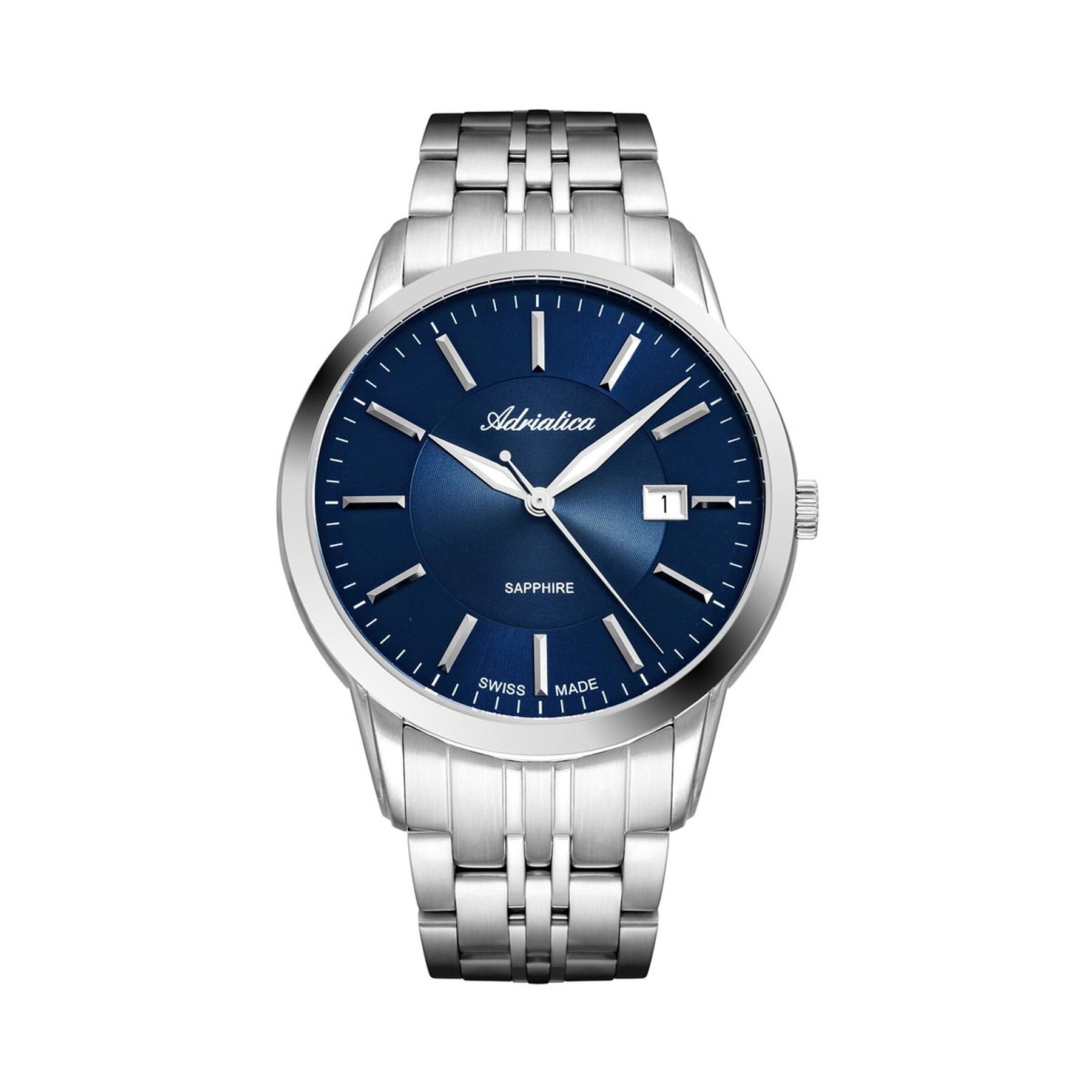 

Годинник Adriatica A8306.5115Q Silver/Silver, Срібний