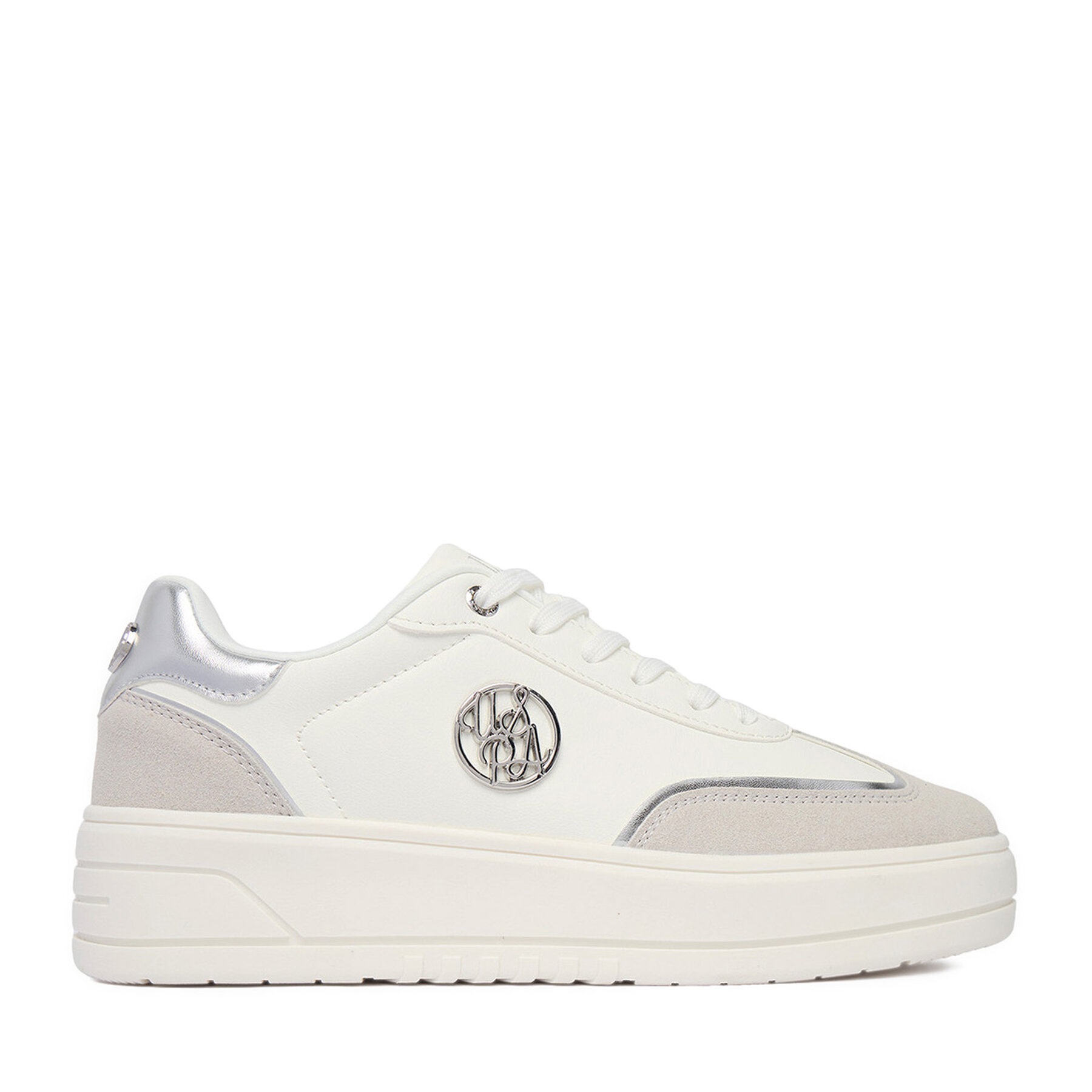 Сникърси U.S. Polo Assn. EO-KERRY001W/GY1 Бял