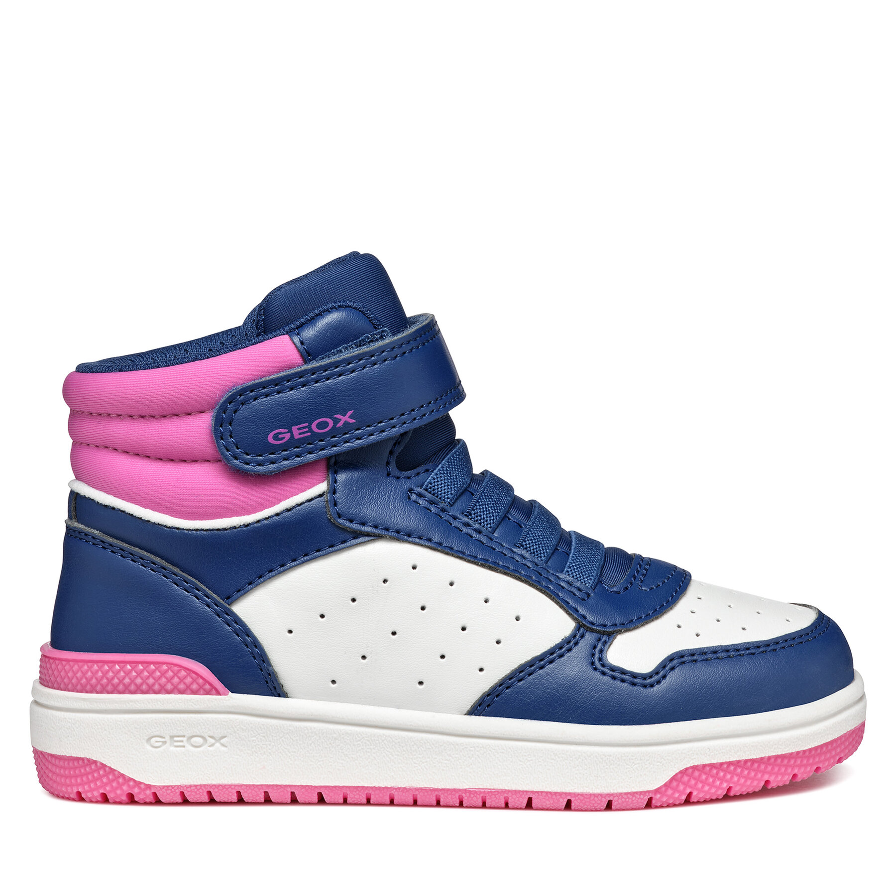 Sneakersy Geox J Washiba Girl J36HXA 05415 C4211 D Tmavomodrá