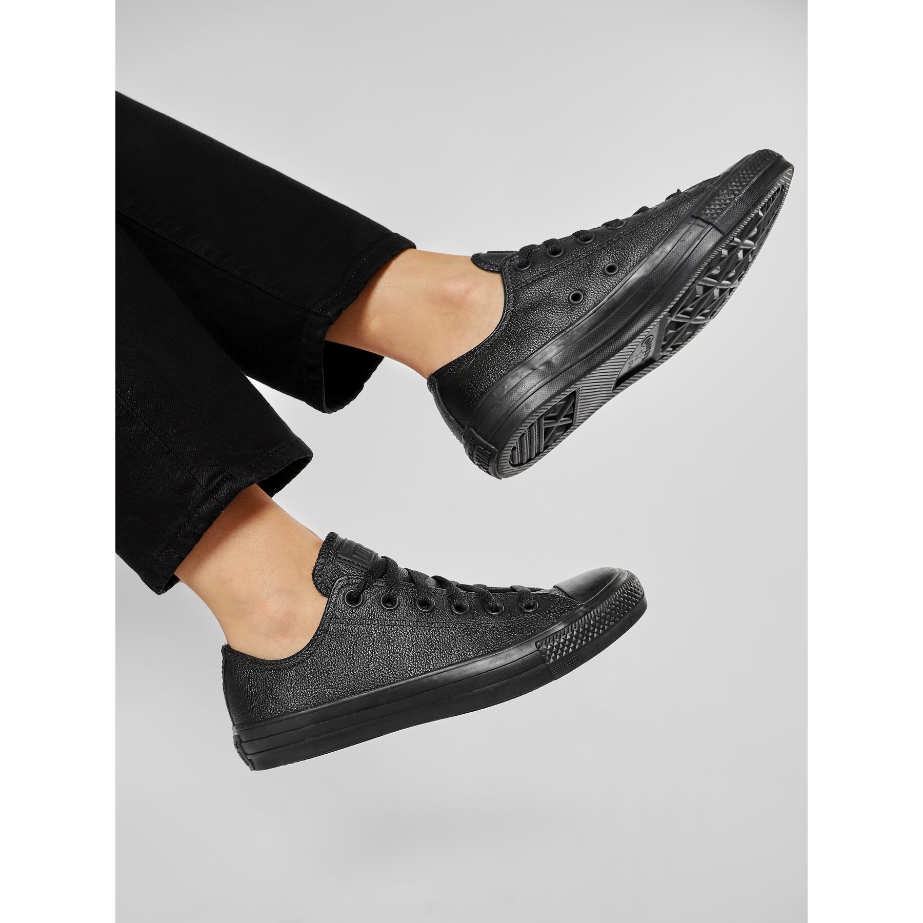 Teniși Converse Chuck Taylor All Star Mono Leather 135253C Negru