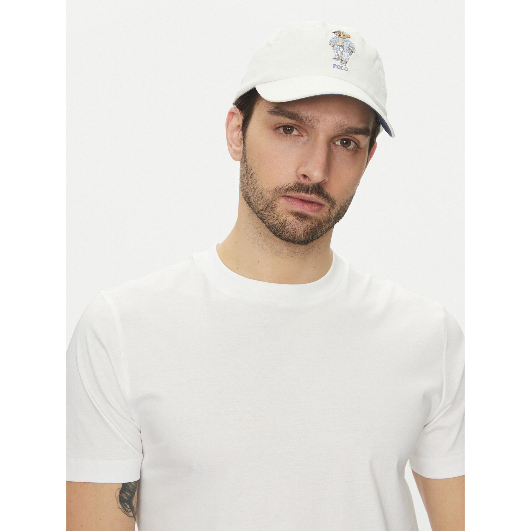 Șapcă Polo Ralph Lauren 710963775001 Écru