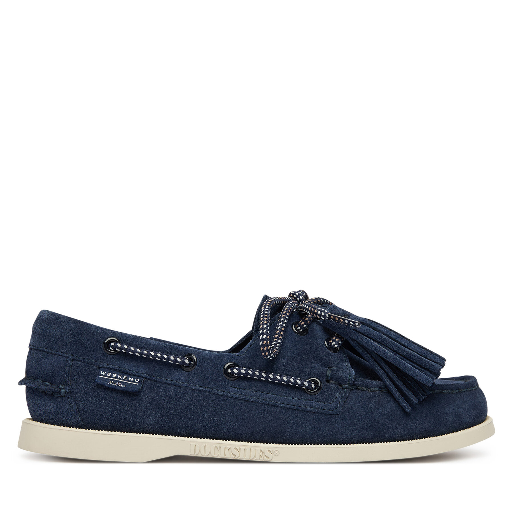 Mokasíny Weekend Max Mara 2615521014670 Tmavomodrá
