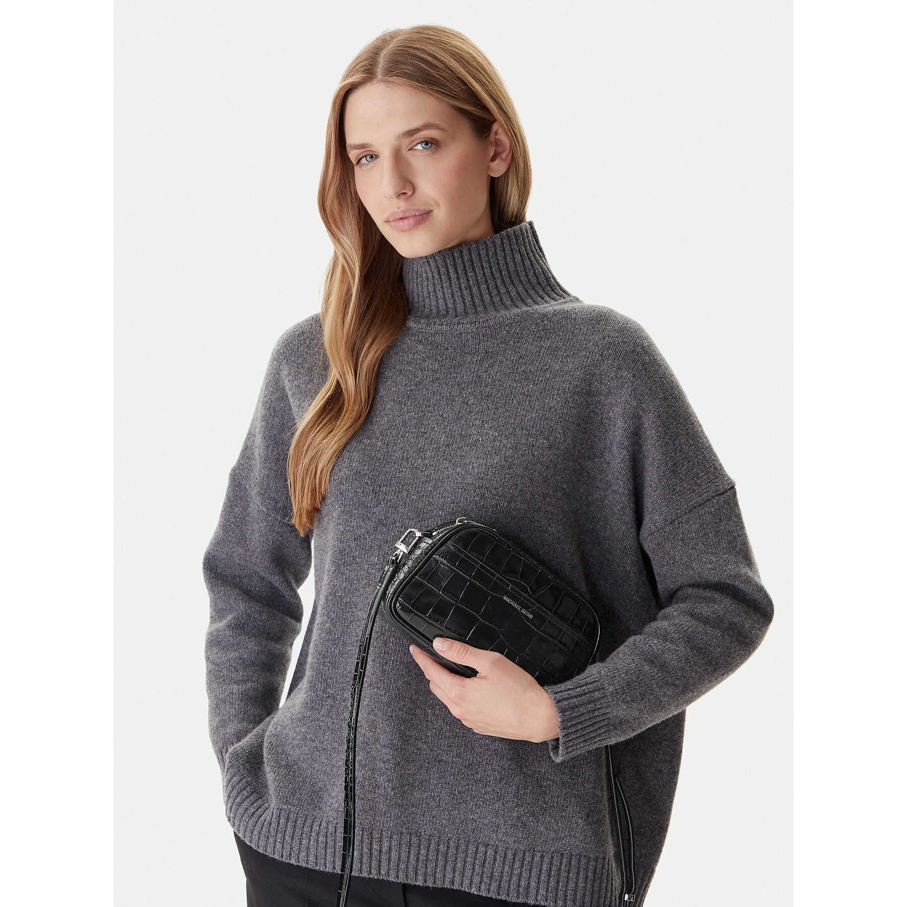 Geantă MICHAEL Michael Kors 32F5SJ6C5E Negru