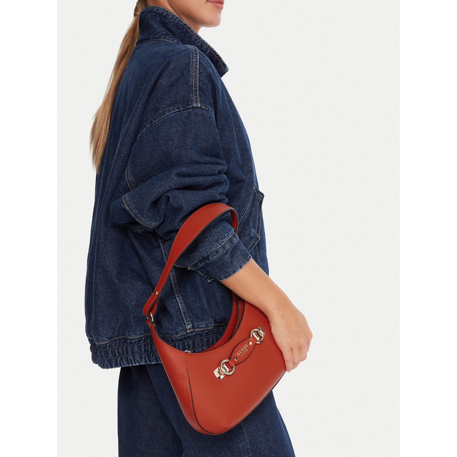 Geantă Guess Mimina HWBG80 15180 Portocaliu