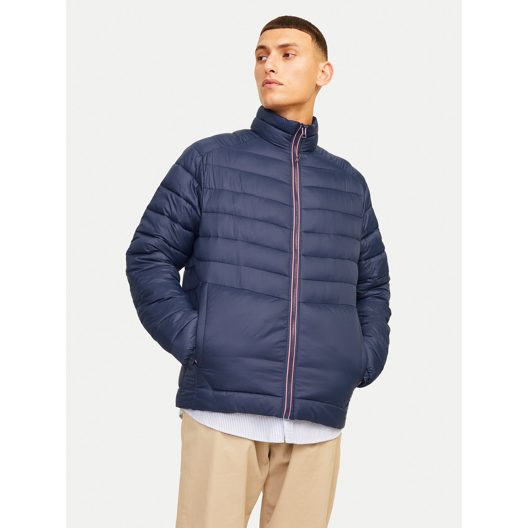 Jack & Jones Winterjacke Sprint 12258444 Dunkelblau Regular Fit