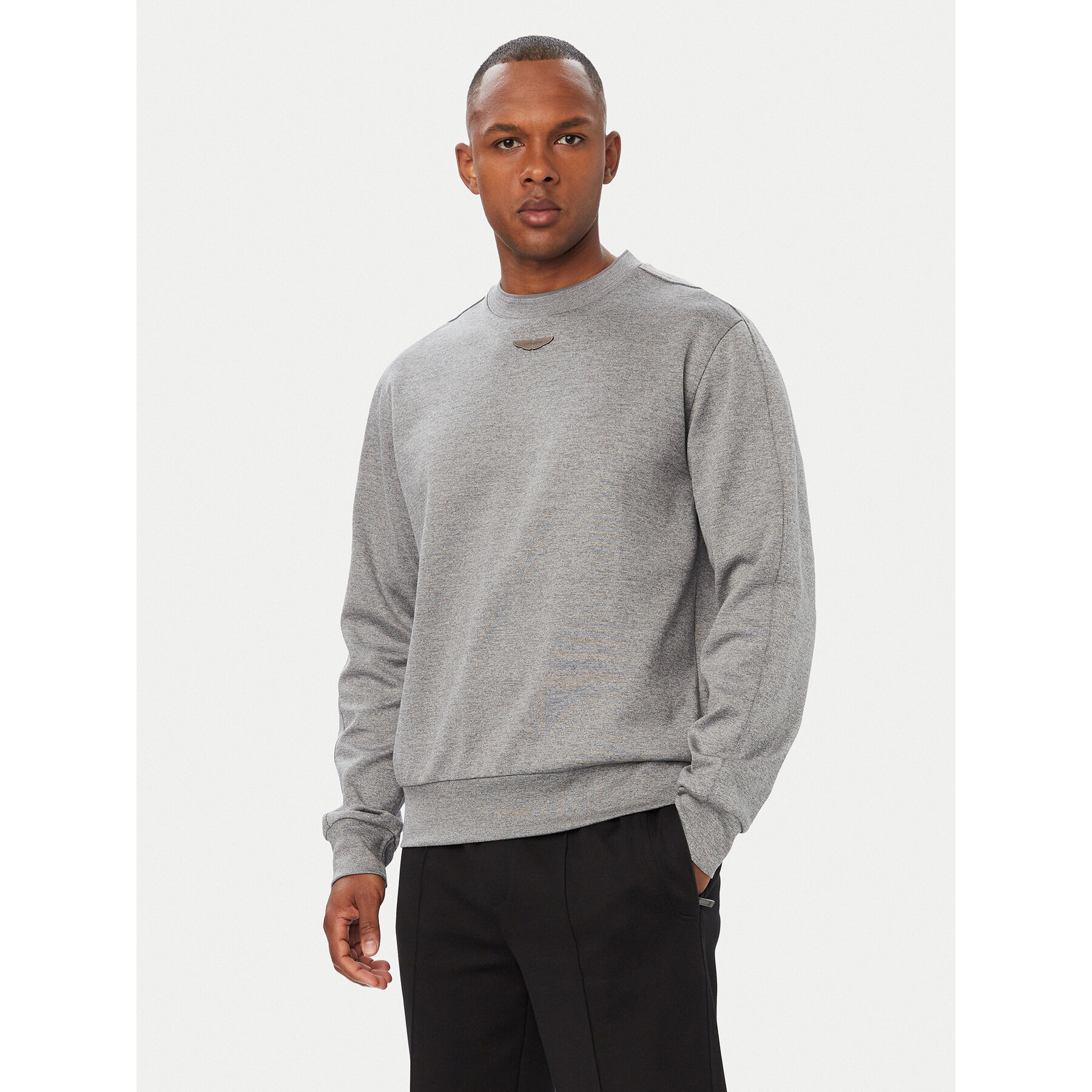 BOSS Sweatshirt BOSS x ASTON MARTIN C-Soleri 180 50565041 Grau Regular Fit